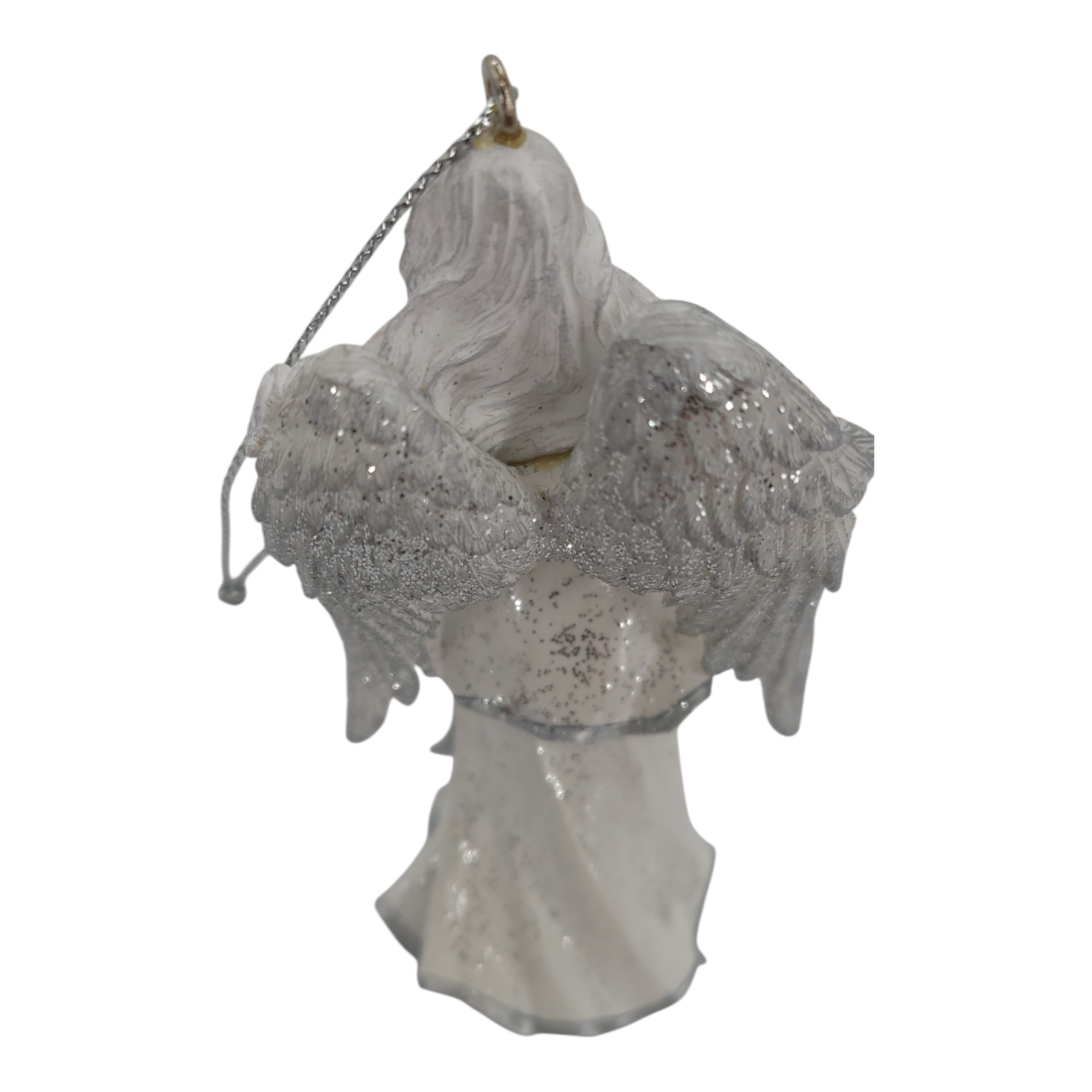 Home Interiors Angel Holding a Heart Christmas Ornament Holiday Decoration