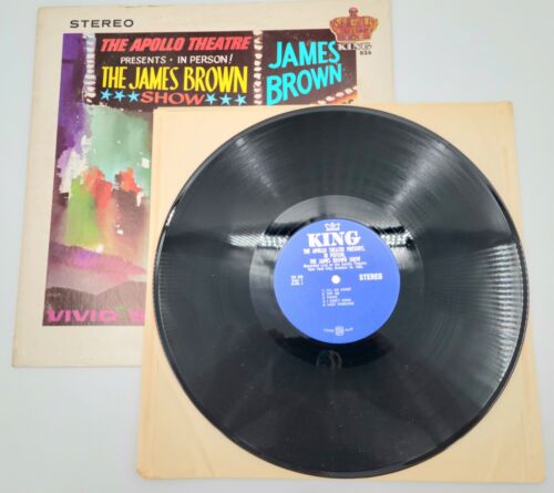 VTG James Brown Chuck Berry Nat King Cole Lot of Three LP Vinyl Record Bundle