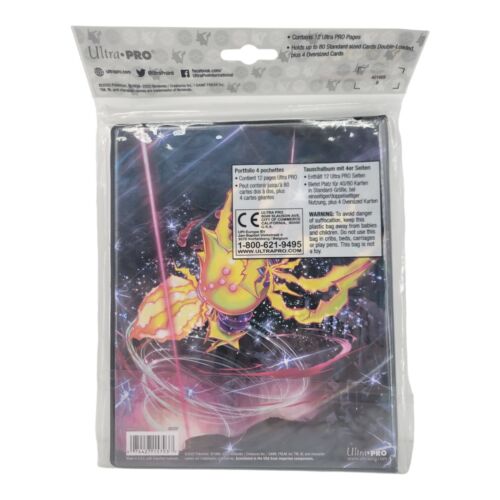 Ultra PRO Pokemon TCG Sword and Shield 4 Pocket Portfolio 80 Card Holder Binder