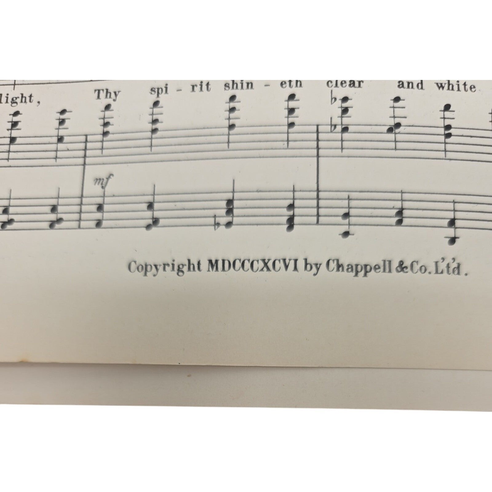 1896 Sheet Music Beloved It Is Morn Song Florence Aylward Emily Hickey