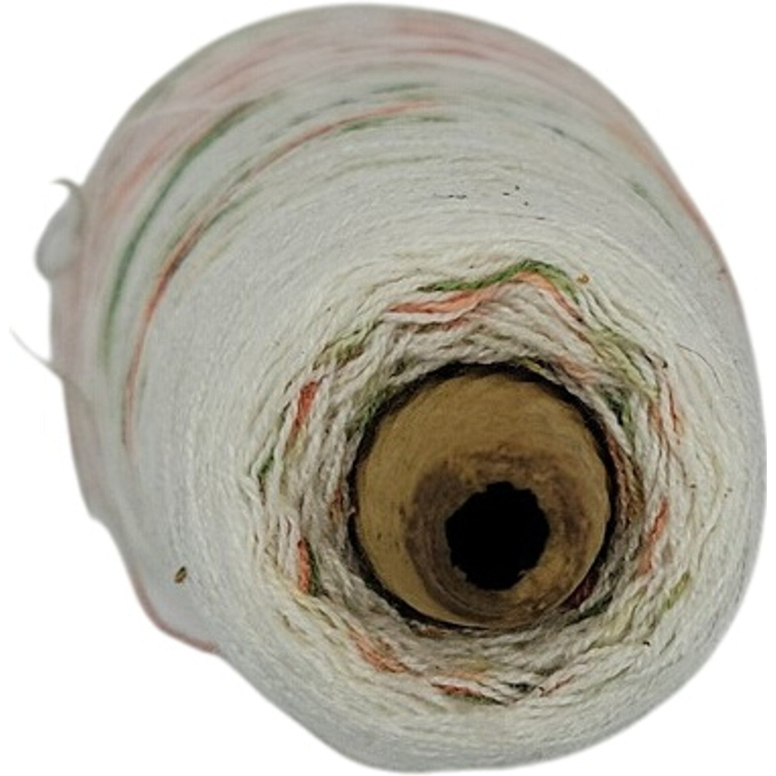 Vintage Acrylic Cone Yarn Chesln White M1355