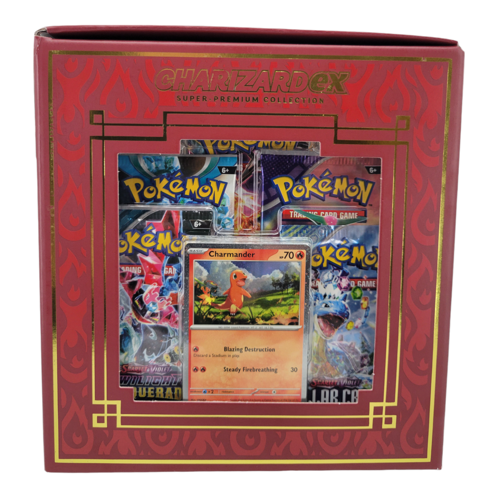 Pokémon TCG Charizard ex Super-Premium Collection Box Collectible Card Games