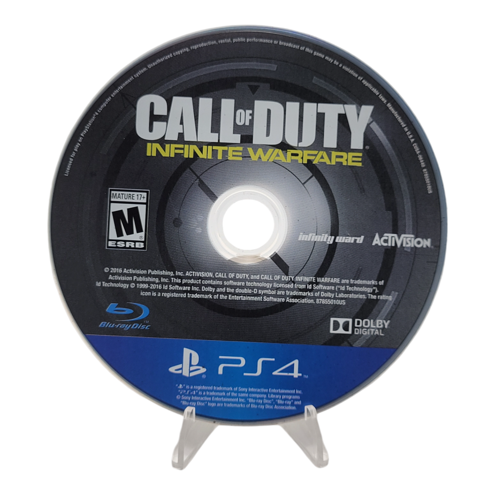 PlayStation 4 Call of Duty Infinite Warfare 2016 Game Disc Only