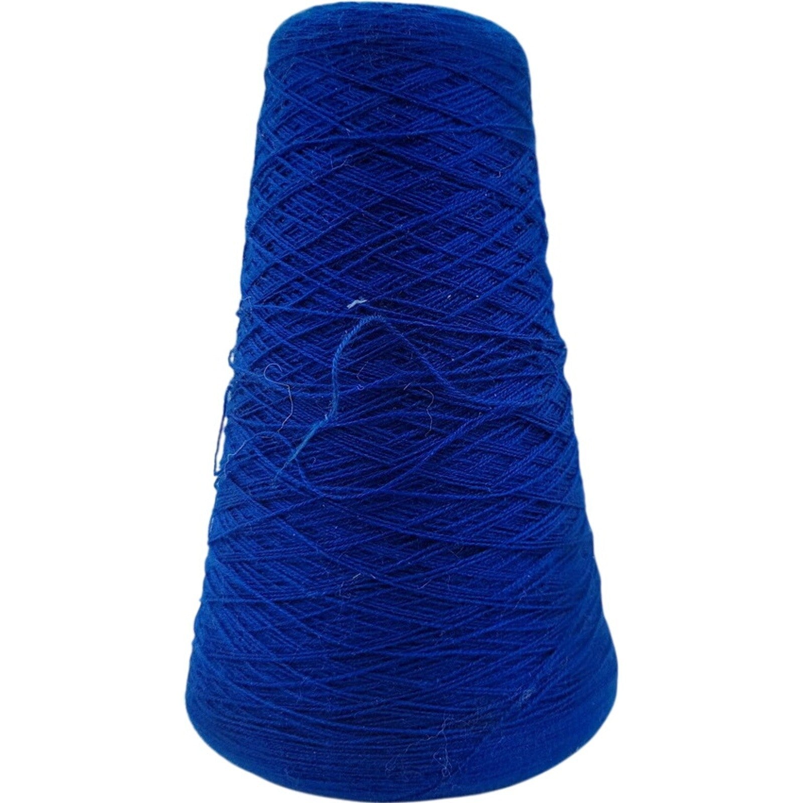 Vintage Pisgah Yarn 2/24 Dark Blue Weaving Knitting Yarn Cone 61-L Lot 3532