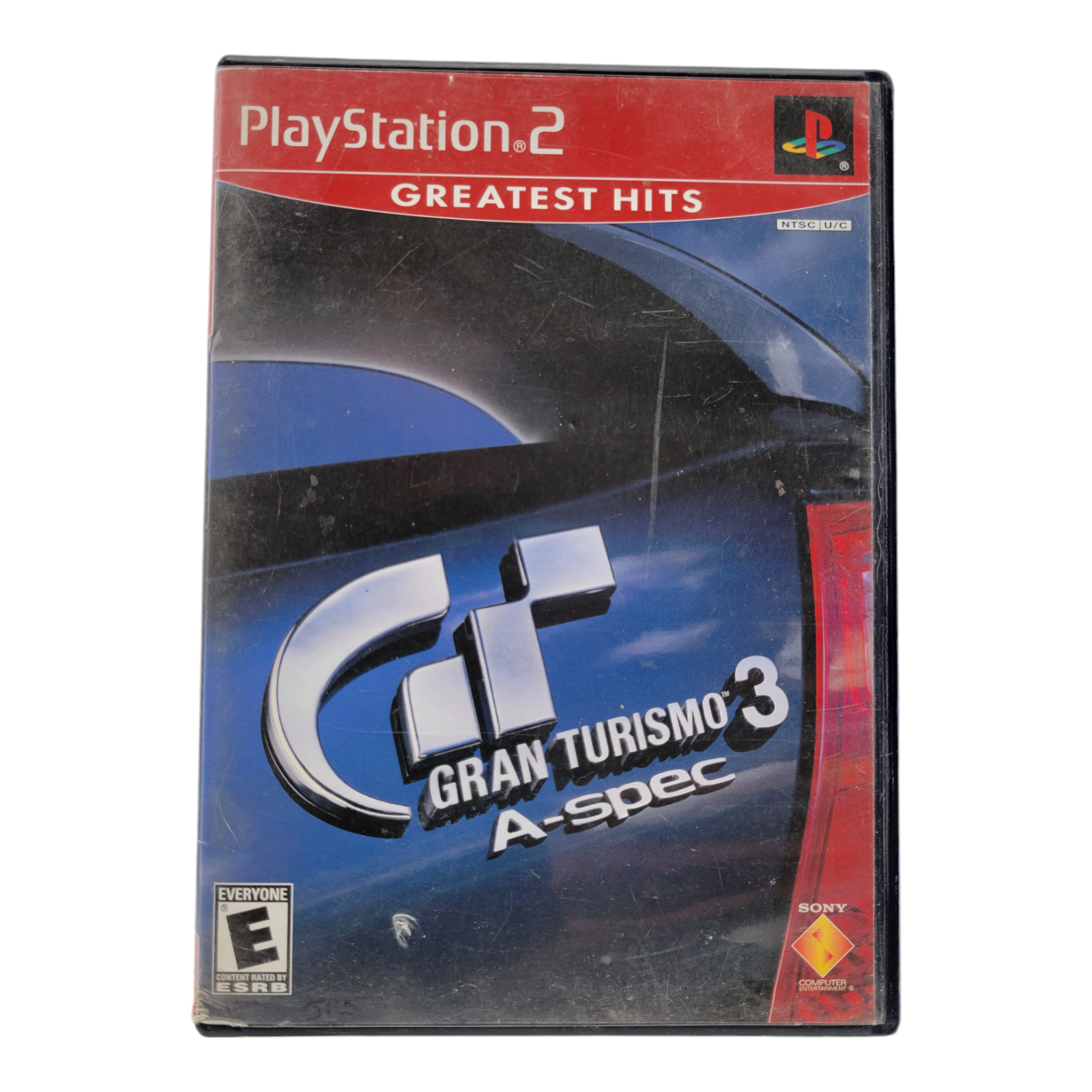 Sony PlayStation 2 Gran Turismo 3 A-spec Greatest Hits 2001 with Case and Manual