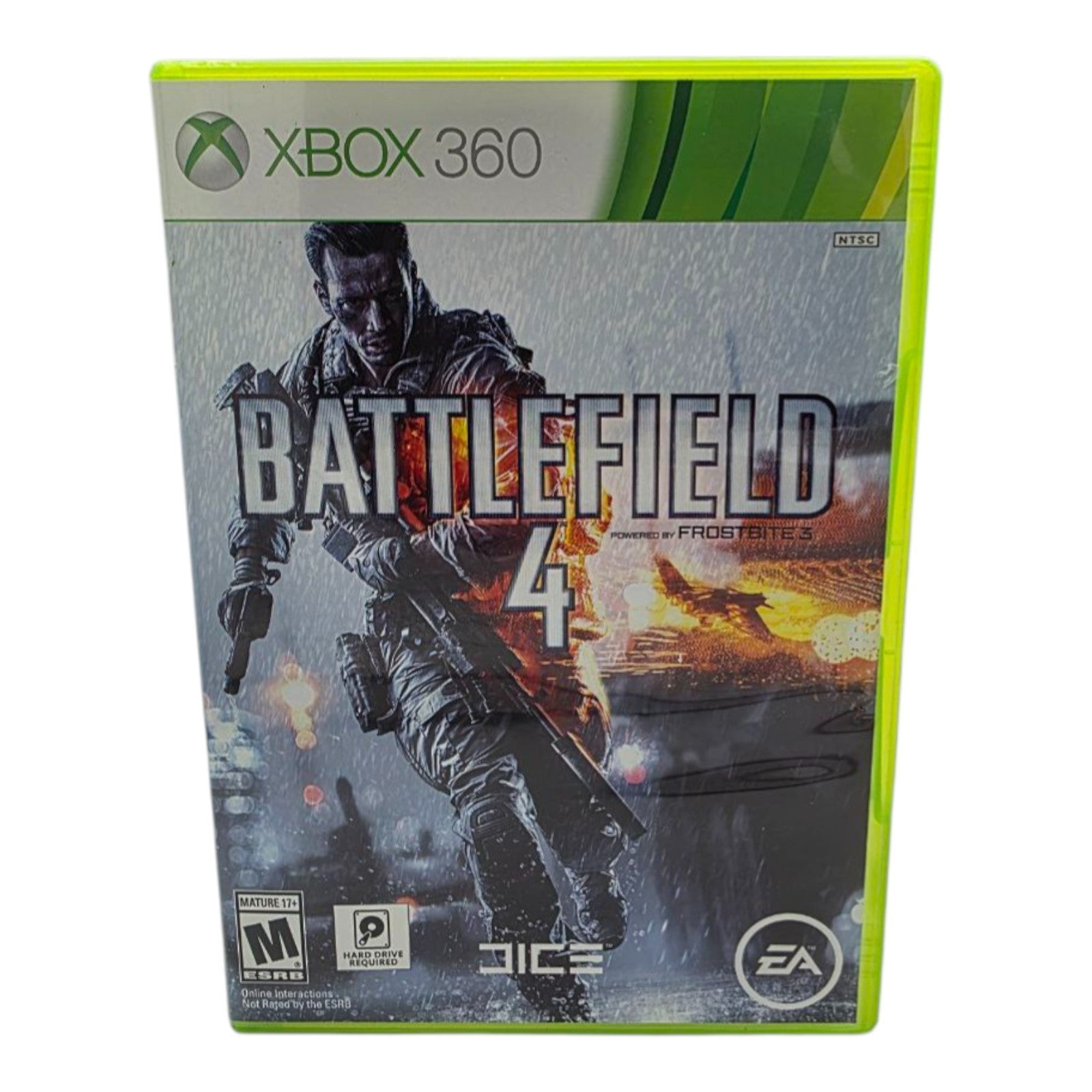 Battlefield 4 Xbox 360 Complete with Case and 2 Discs Tested 2013 No Manual