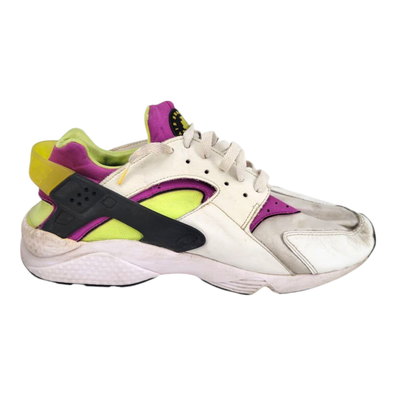 Nike Air Huarache International DD1068-104 White Magenta Neon Mens Size 11