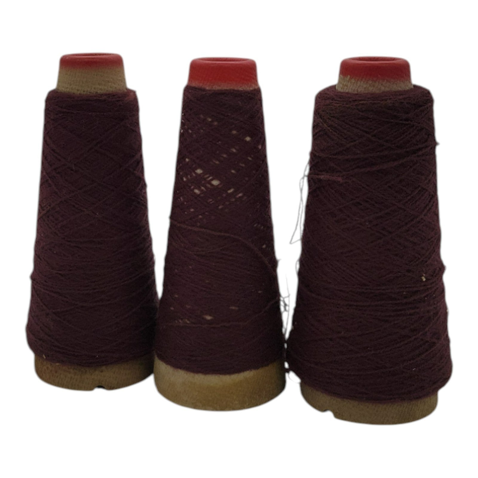 Vintage J P Stevens Stanley Plant 2/29 Blend 23 Yarn cone Acrylic Lot of 3