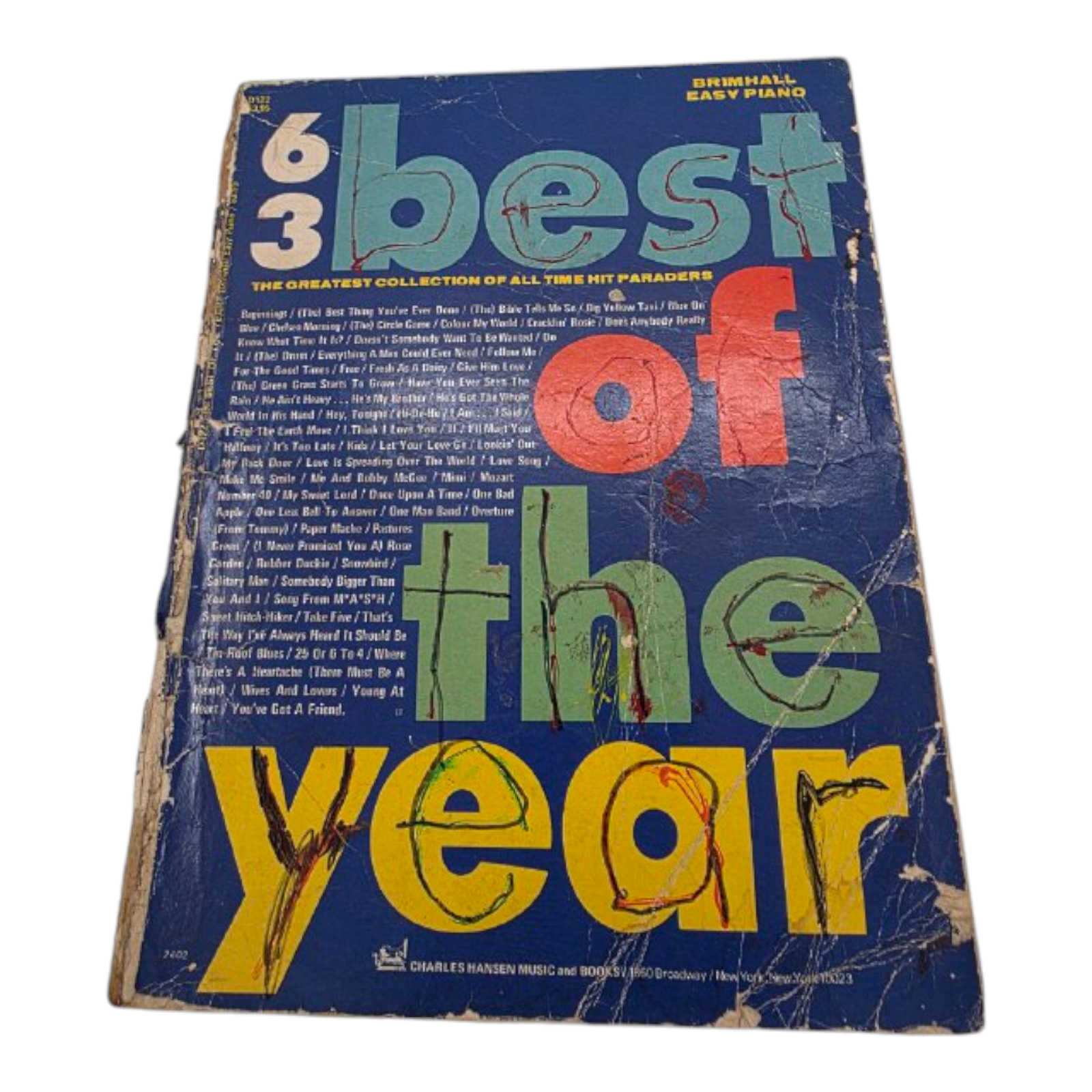 63 Best of the Year Brimhall Easy Piano Songbook by Charles Hansen Music