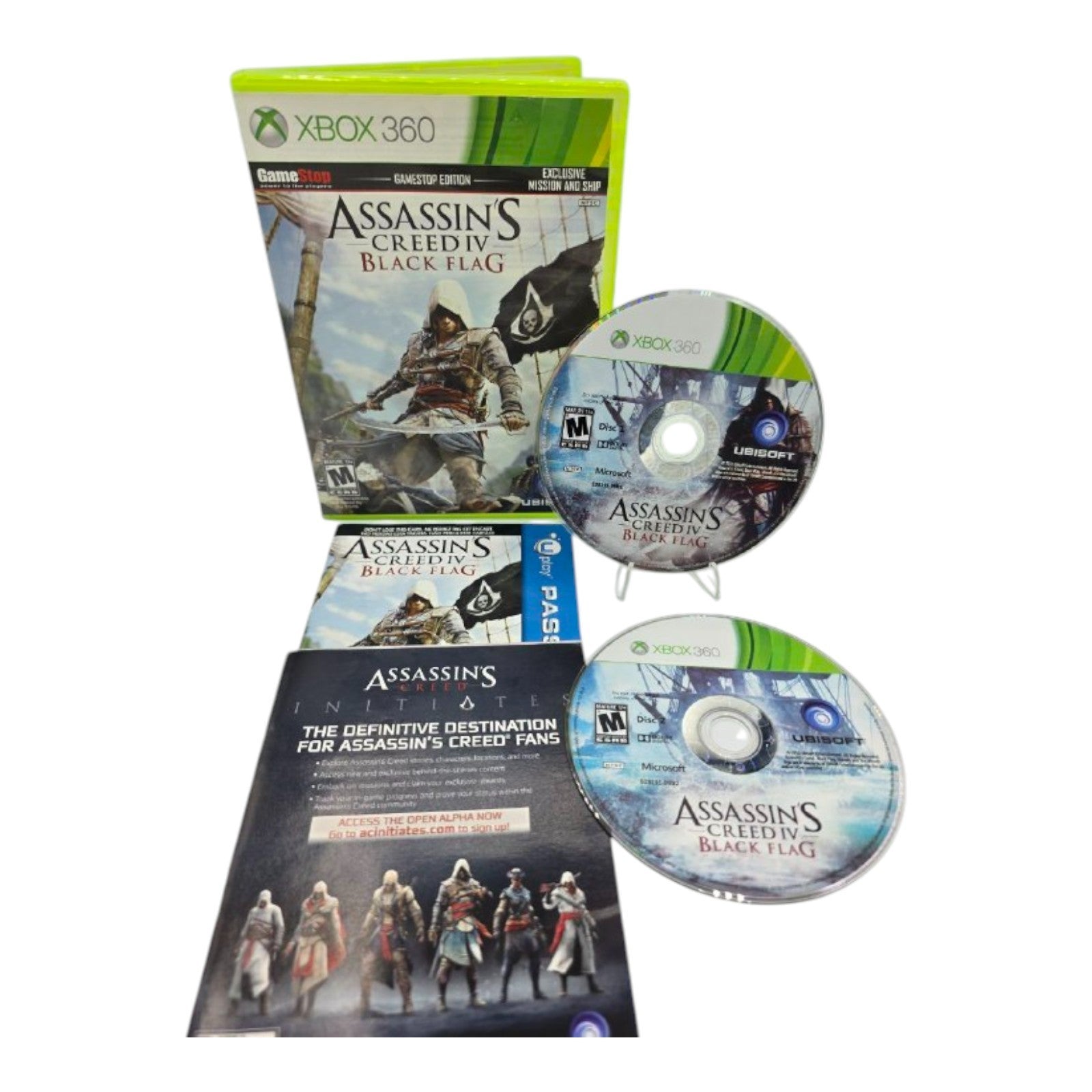 Assassins Creed 4 Black Flag Xbox 360 Complete with Manual Tested 2013