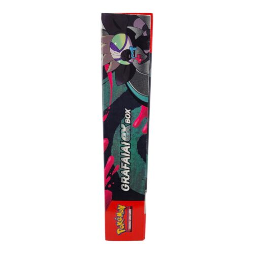 pokemon oversized booster pack Pokemon TCG Grafaiai ex Box with Foil Promo Oversized Card and 4 Boost
