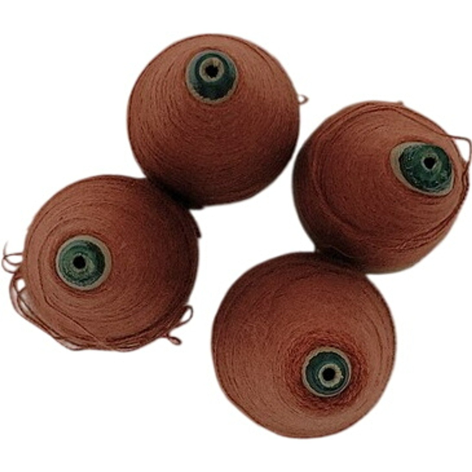 Vintage Templon 2/24 O/N Dk Spice Heather Cone Yarn Knitting S-76543 Lot of 4