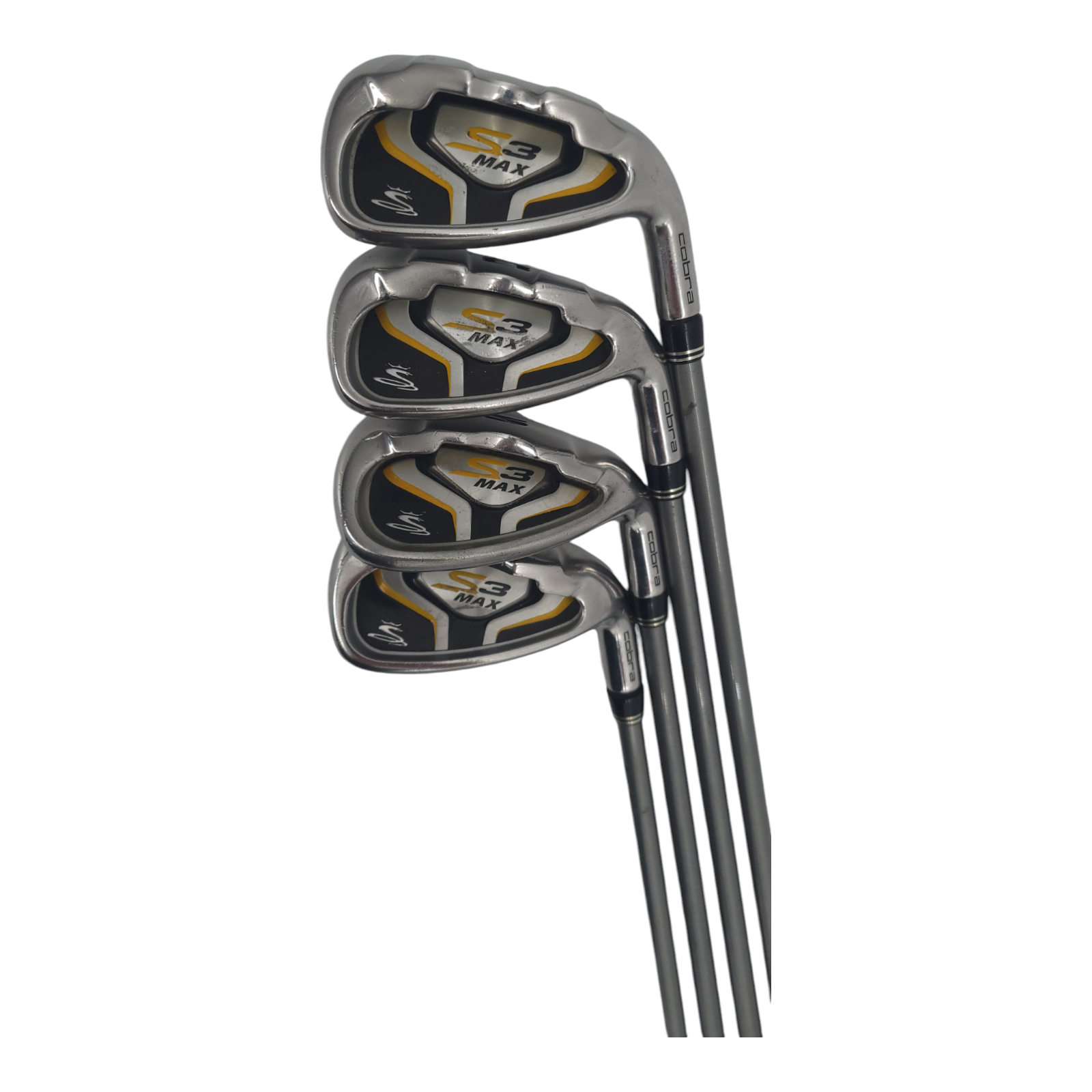 Cobra S3 Max 3-6 Hybrids 7-9-SW Irons Mamiya iHS80 Flex RH Golf Club Set