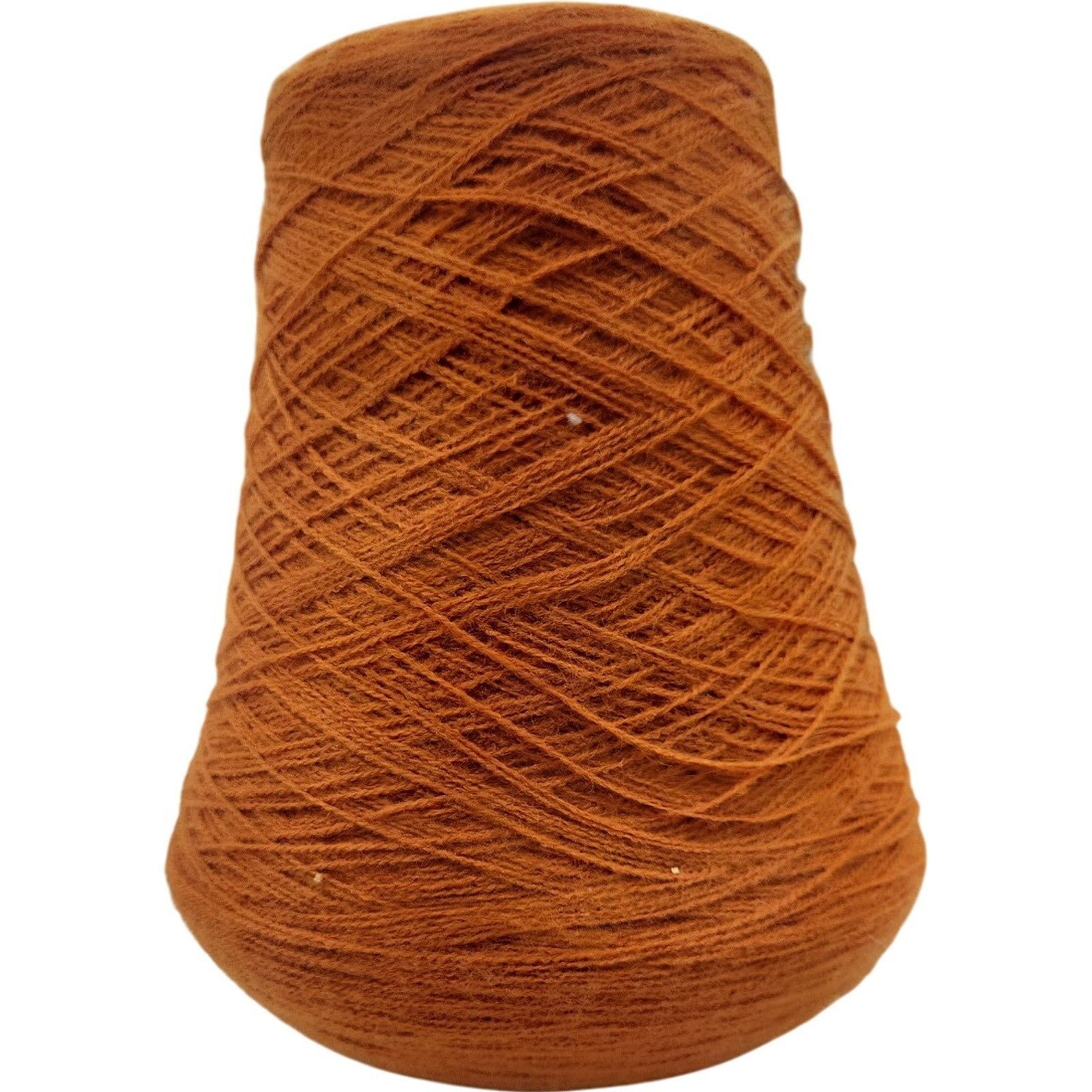 Vintage 1980s Phoenix Dye Works 2/24 Acrylic Yarn Cone Spice 55441