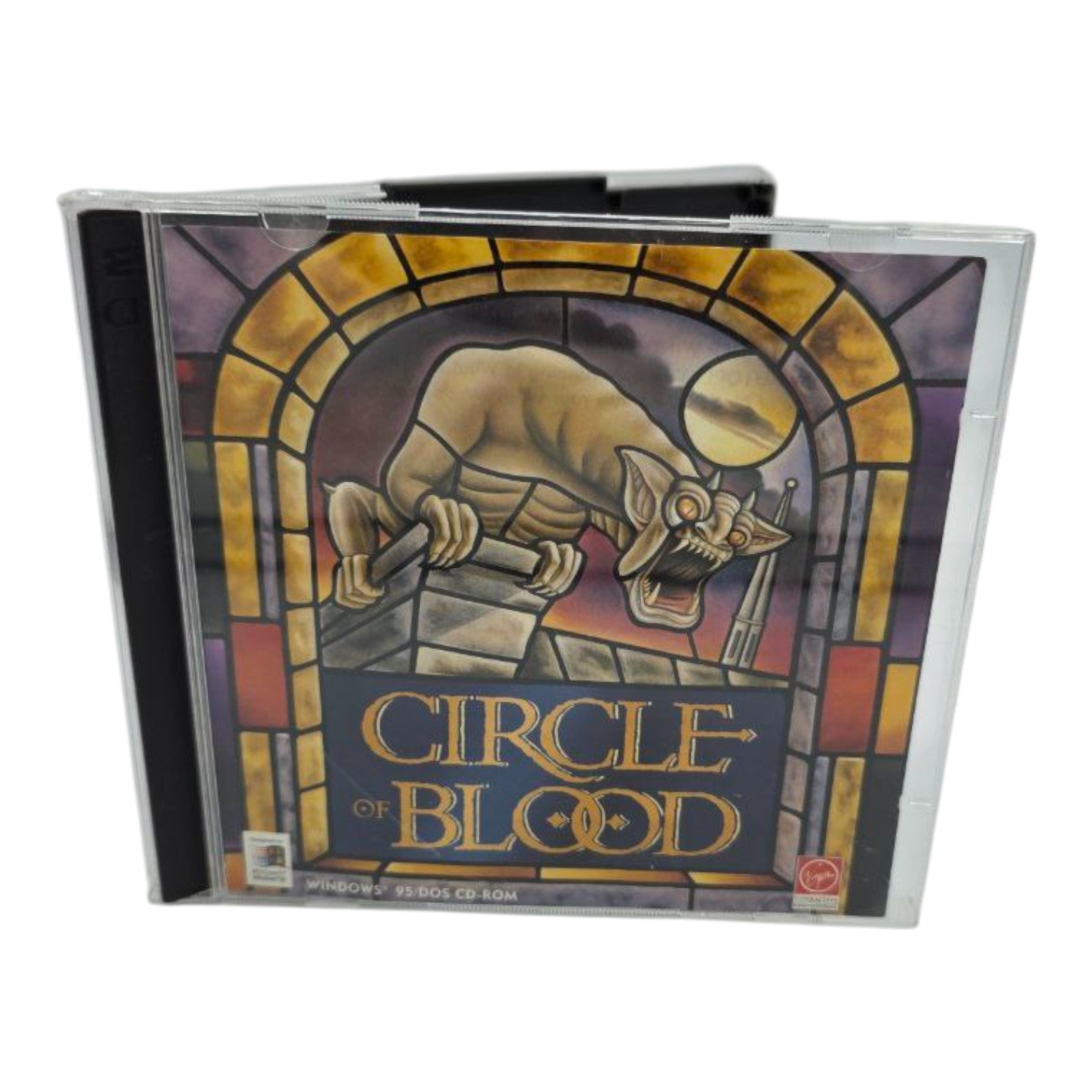 Circle of Blood PC CD ROM 2 Disc Set Complete with Manual Tested 1996