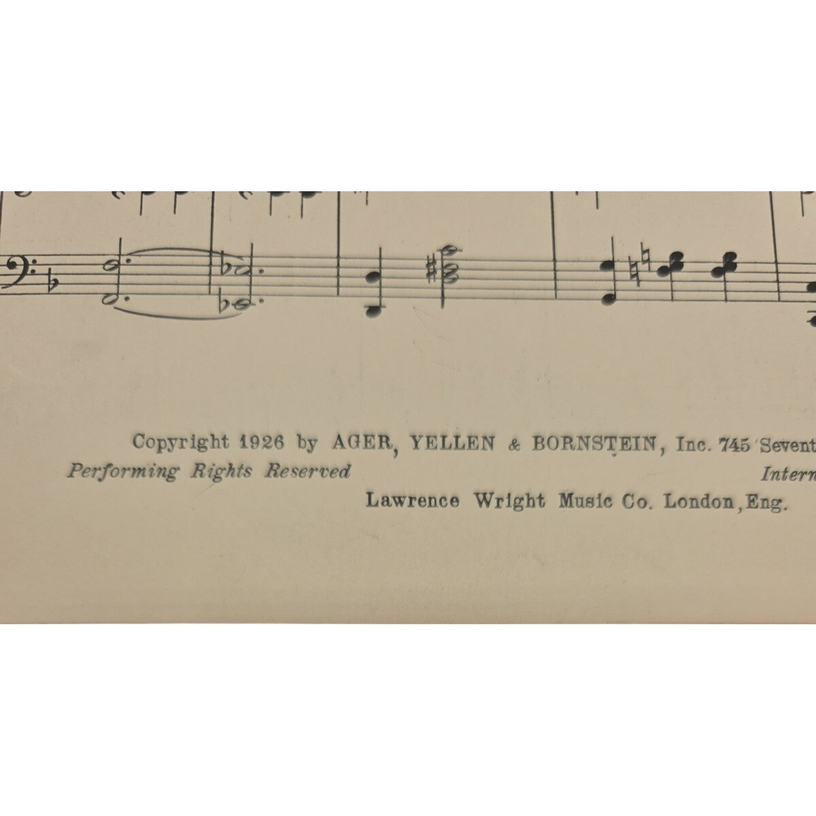 I Wish I Had My Old Gal Back Again 1926 Sheet Music by Yellen Ager & Pollack