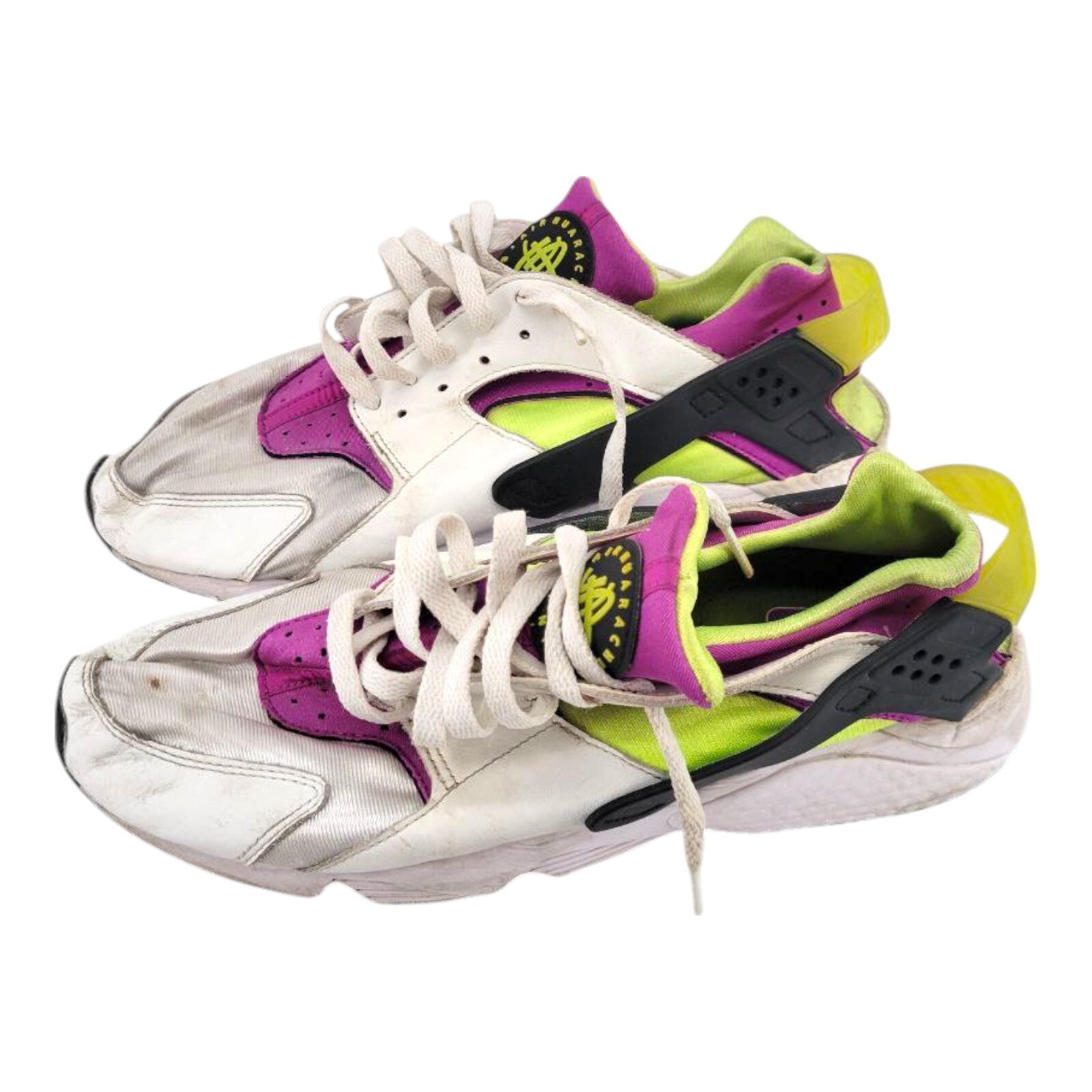 Nike Air Huarache International DD1068-104 White Magenta Neon Mens Size 11
