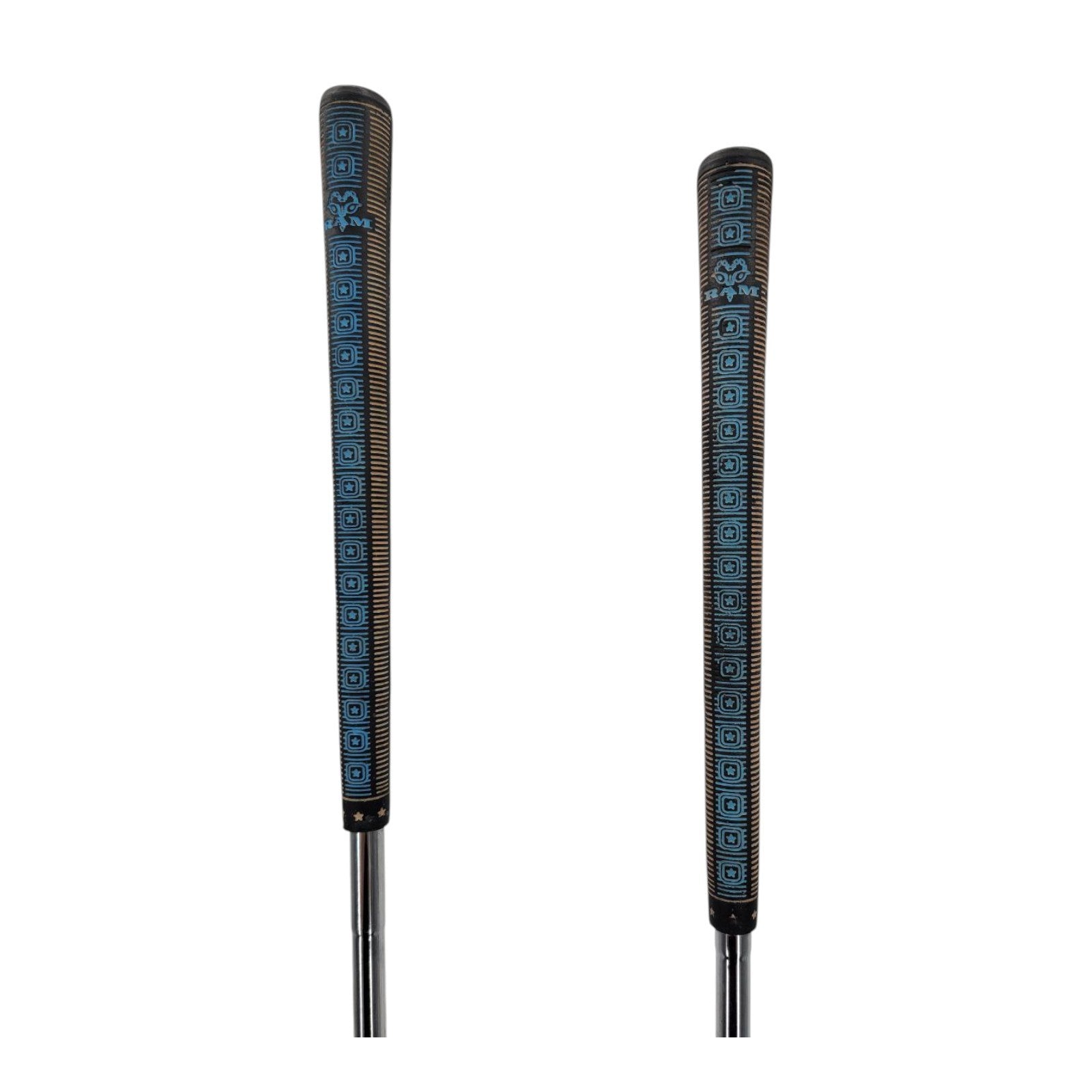 Ram Marlene Hagge Ladies RH Driver and 3 Wood Steel Shafts Original Ram Grips