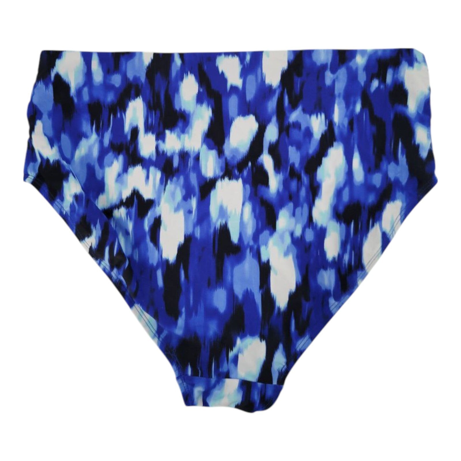 Time and Tru Blue Tie Dye High Waist Bikini Bottoms Tankini Top Set L 12-14