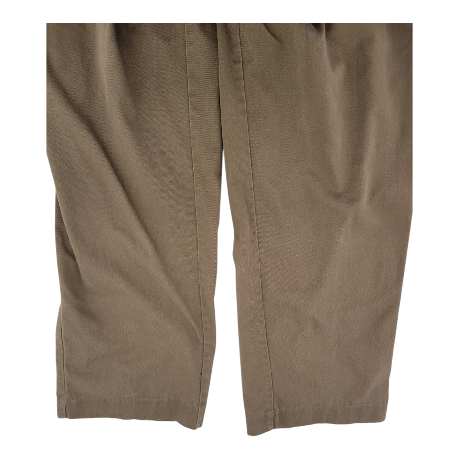 WearGuard UPS Work Pants Mens Brown Flat Front Utility Chinos 33x33 RN 49995
