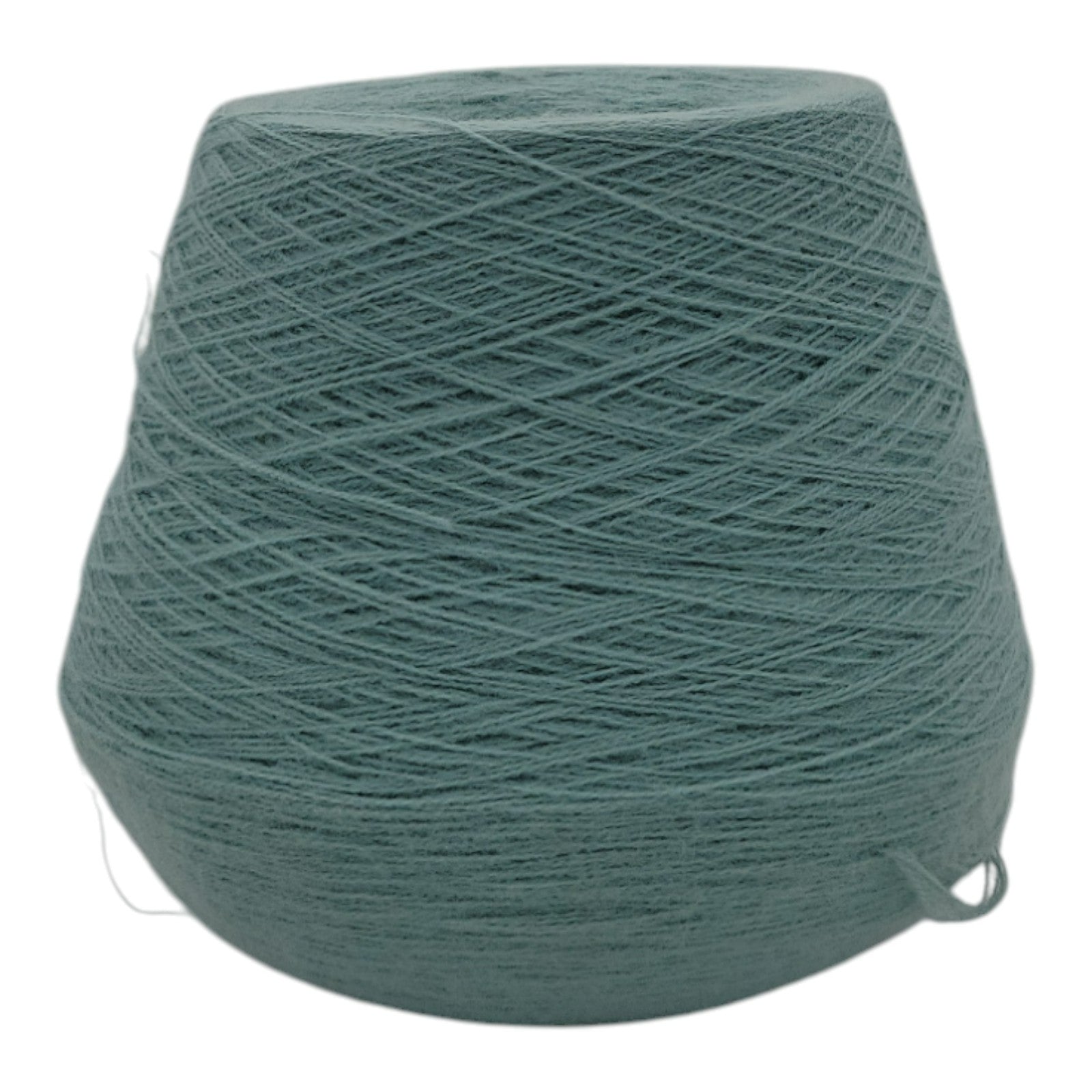 Vintage Spectrell Misty Turquoise Yarn Cone 2/24