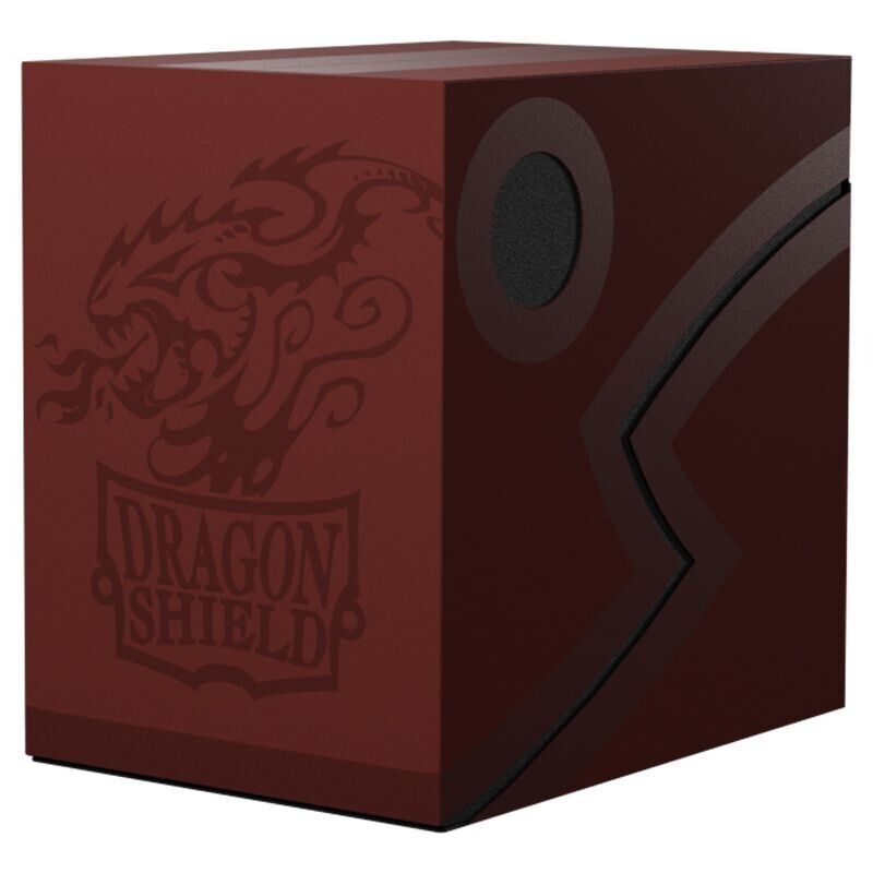 Dragon Shield Deck Shell Box Blood Red with Black Interior ATM30650