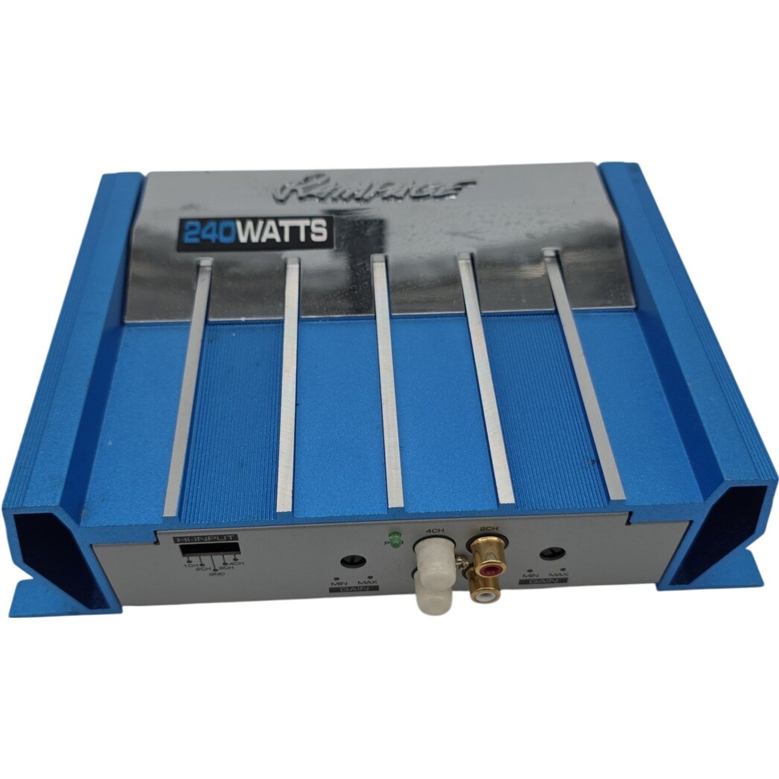 Rampage by Audiovox TAXT240 240W 4-Channel Car Power Amplifier Tested & Working