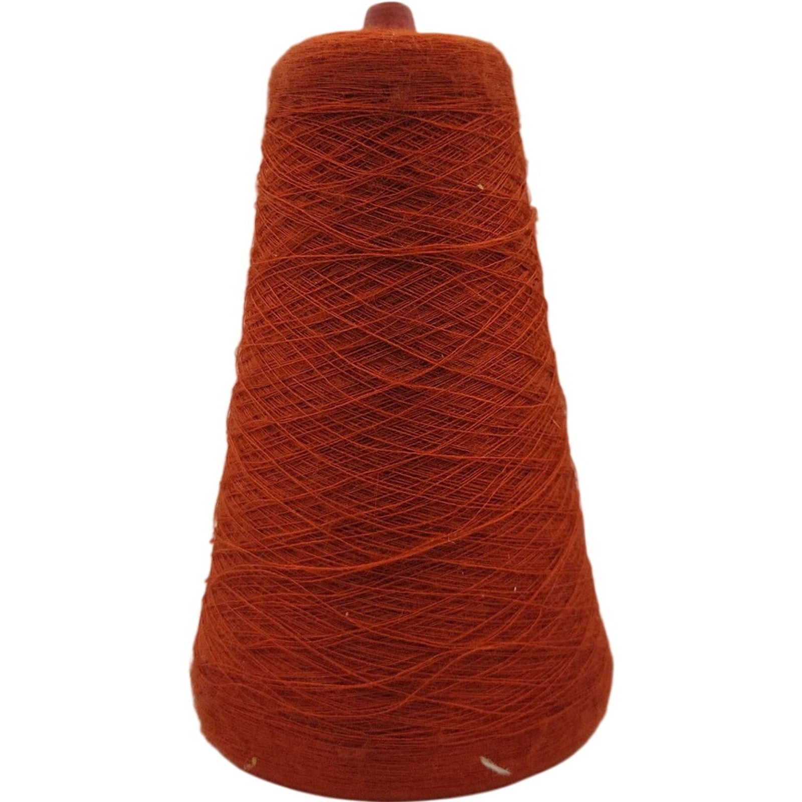 Vintage Phoenix Dye Works Foxglove Red 1/31 Acrilan Chempun weaving Cone Yarn