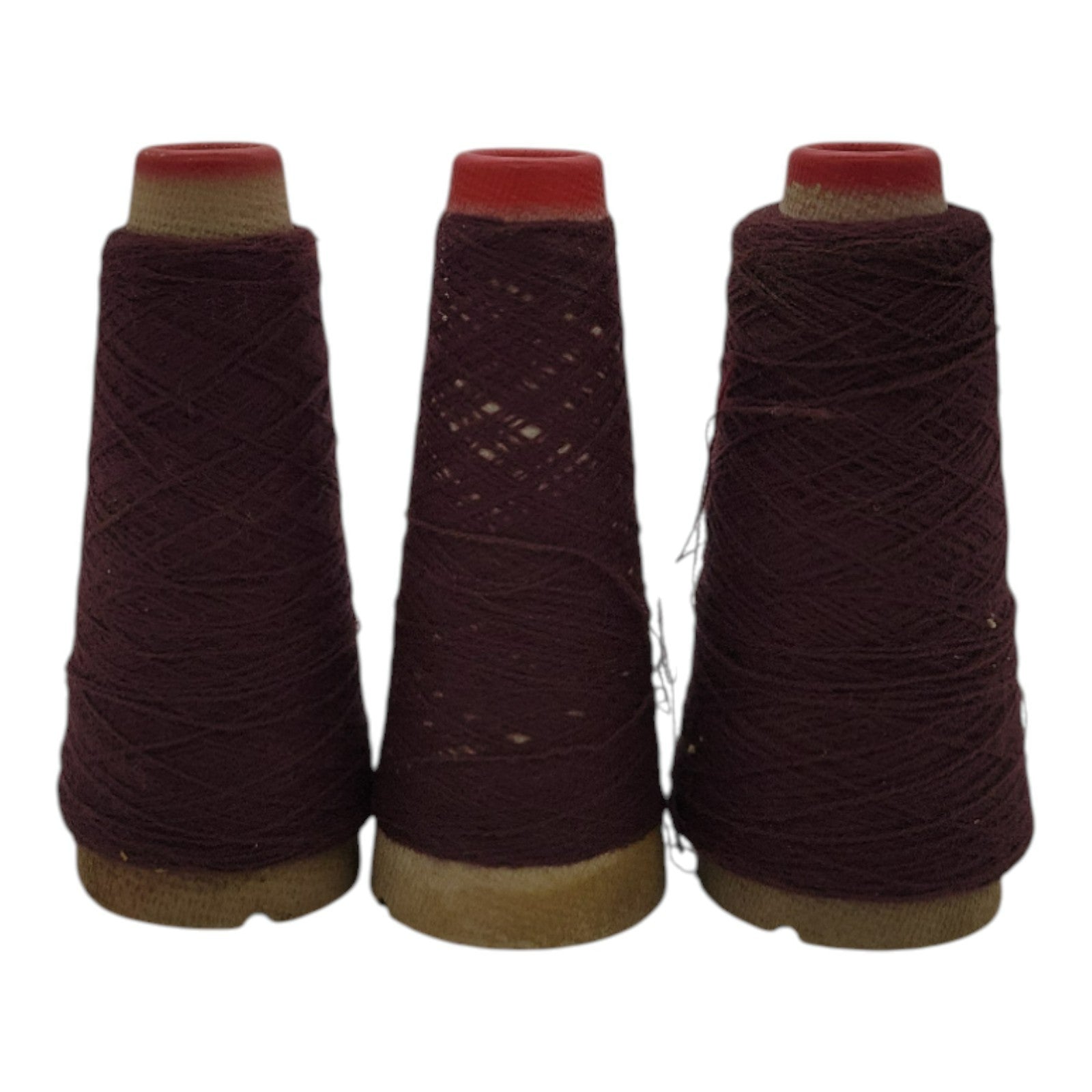 Vintage J P Stevens Stanley Plant 2/29 Blend 23 Yarn cone Acrylic Lot of 3
