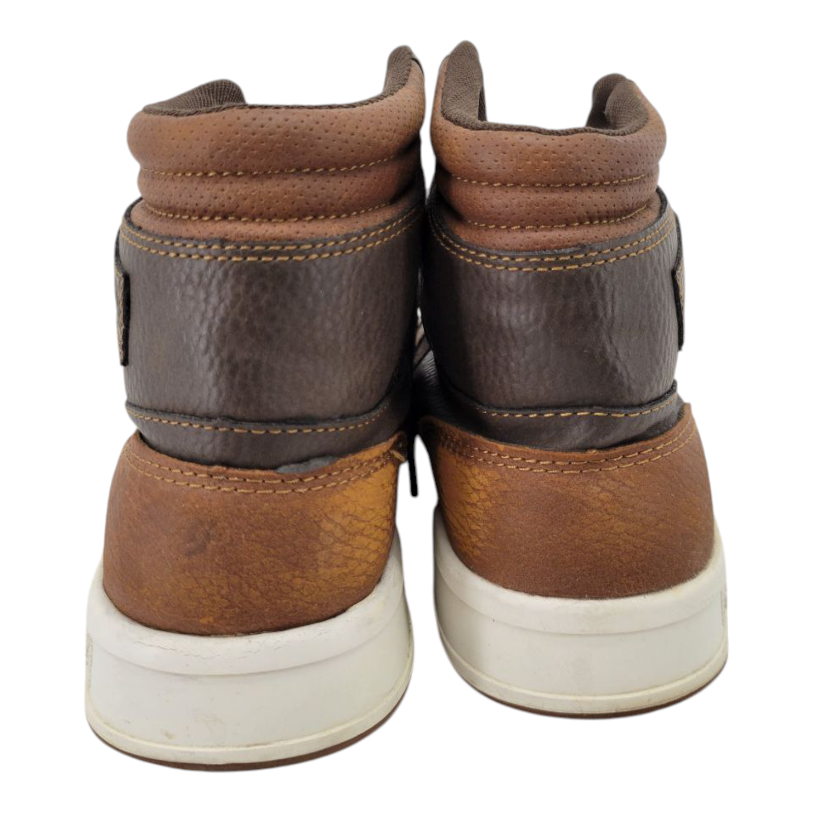 Levi Strauss & Co 51955509B Mens Brown High Top Sneakers Size 8