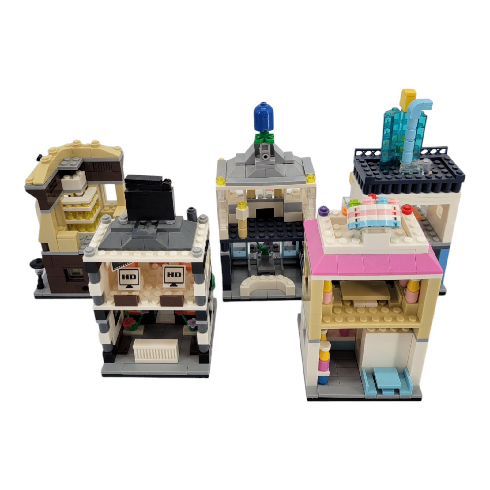 Wange Mini Street Blocks Drinks Corver Tavern Cinema Florist Cake