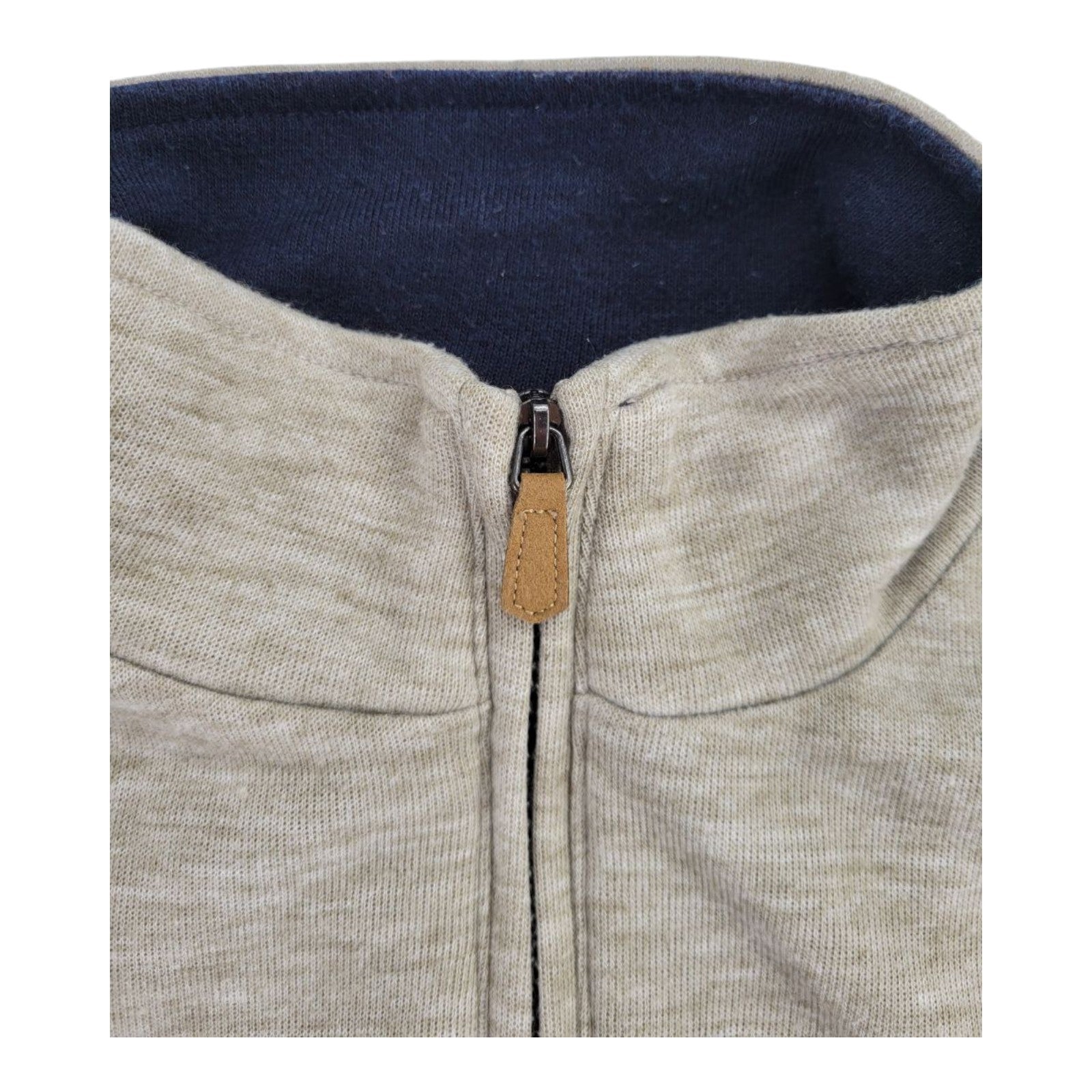 Banana Republic Beige 1/4 Zip Pullover Sweater Men's Size Small
