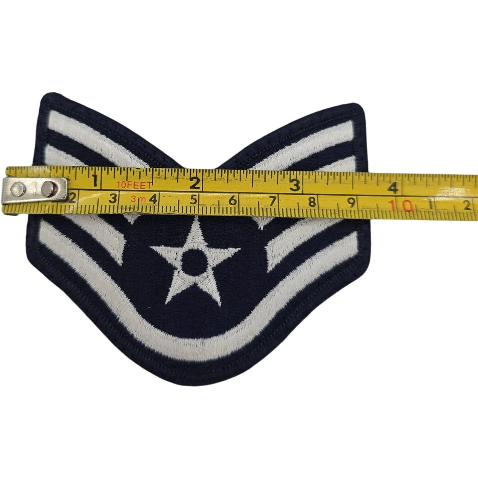 United States Air Force Rank Insignia 4 Inch Three Patch Lot