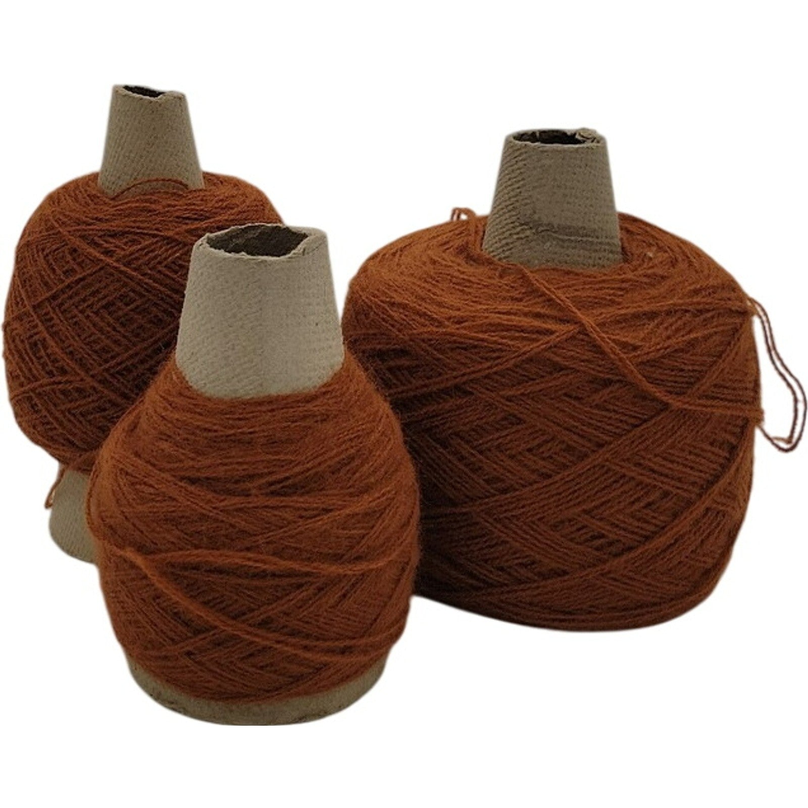Vintage 1980s Templon 2/24 Jade Heather Cone Yarn S-79825 Lot of 3