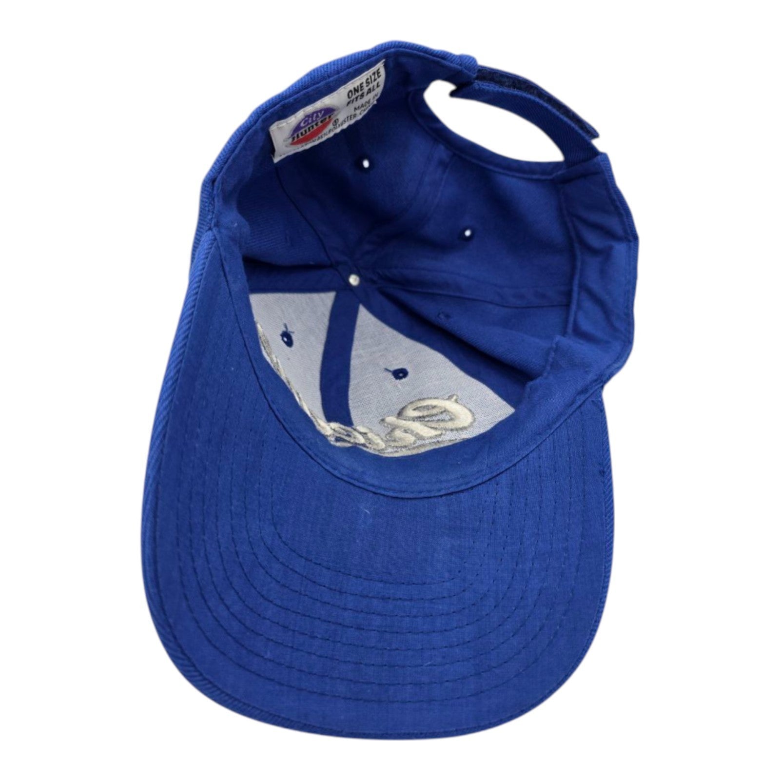 City Hunter Chicago Blue Baseball Cap Adjustable One Size