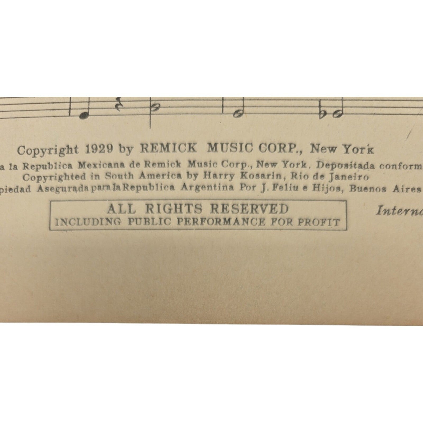 Where The Sweet Forget-Me-Nots Remember 1929 Sheet Music Guy Lombardo Photo