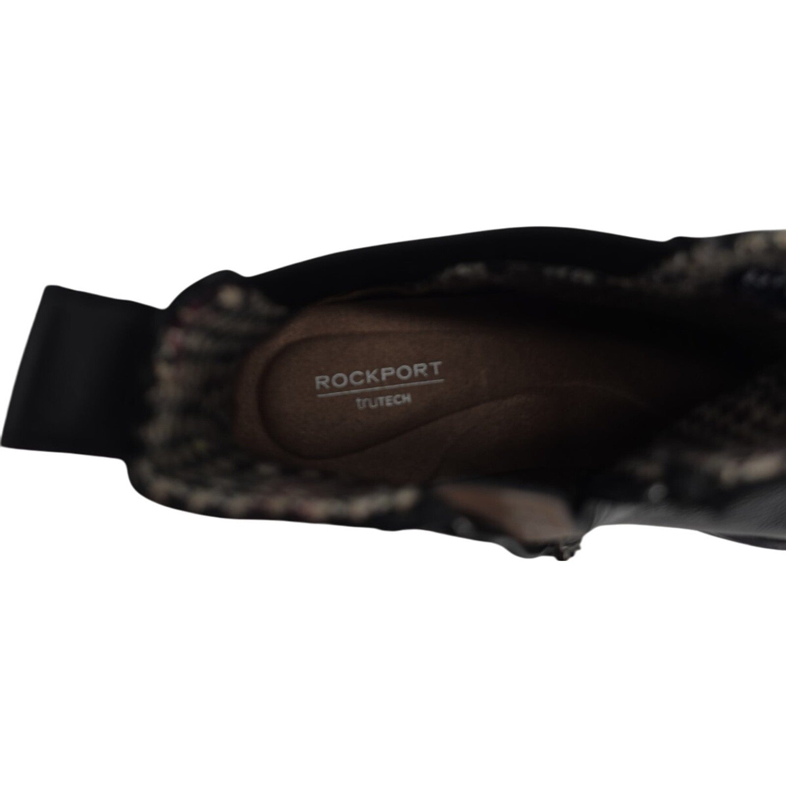 Rockport Ryleigh Chelsea Boots Waterproof Leather Black Womens US 7.5M