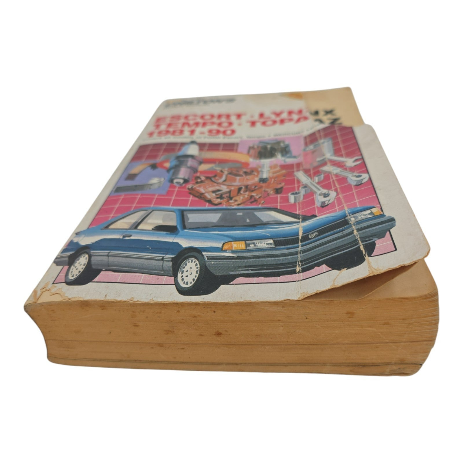 Chiltons Repair Manual Part 7055 FORD Escort Lynx Tempo Topaz 1981 to 1990