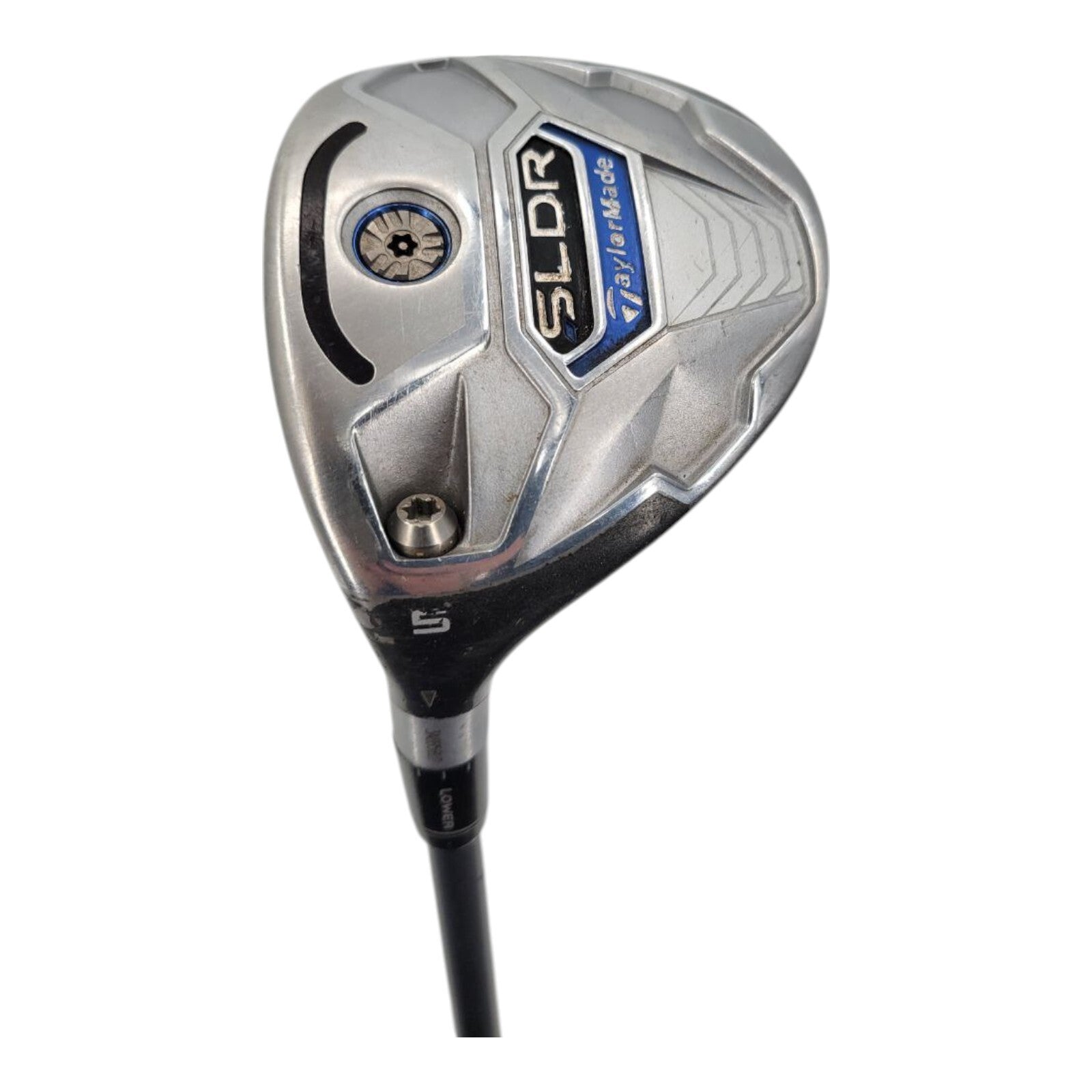 TaylorMade SLDR 5 Wood LH Mens Fujikura R-Flex Graphite Shaft Star Grip 43"