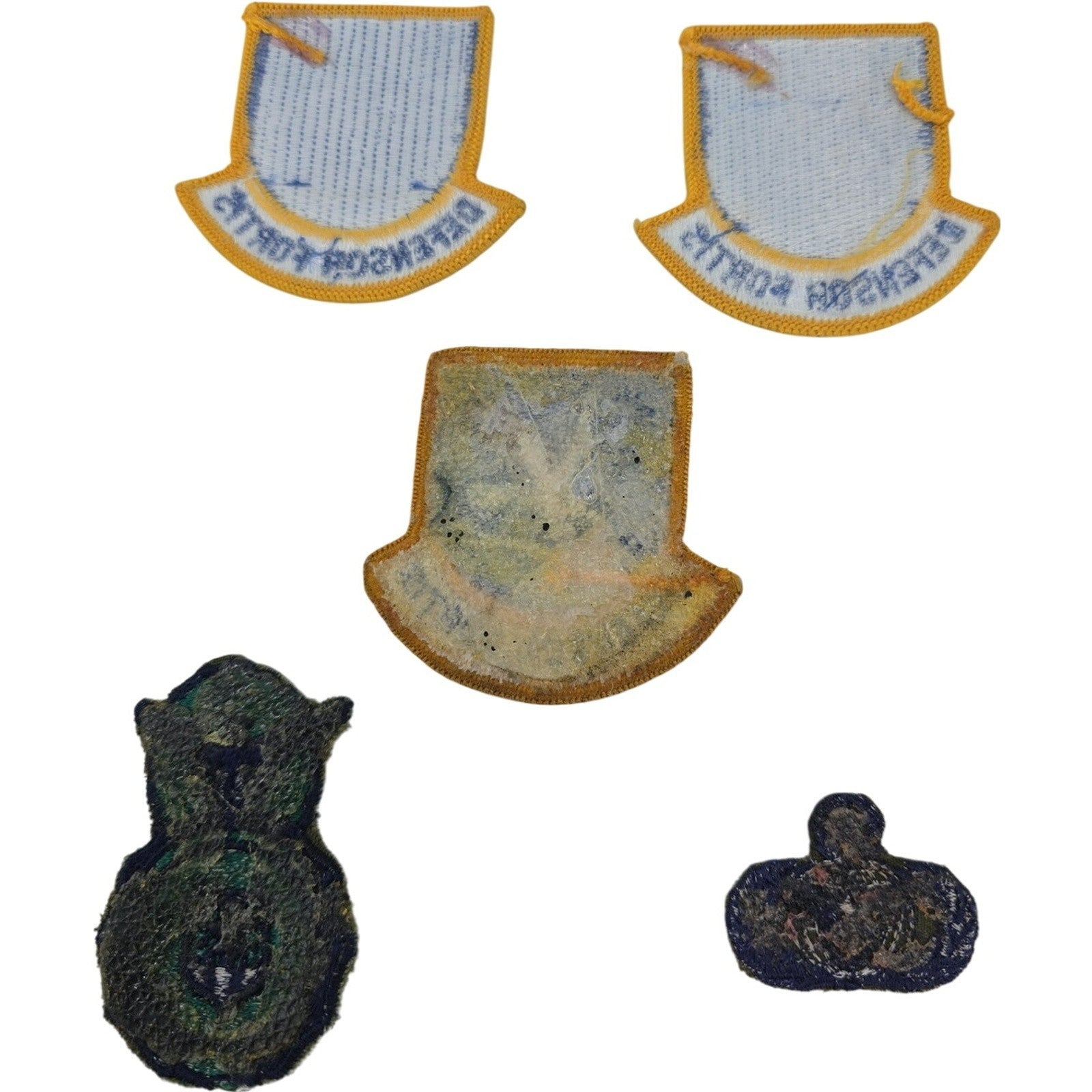 United States Air Force Security Forces Defensor Fortis Patches Lot of 5