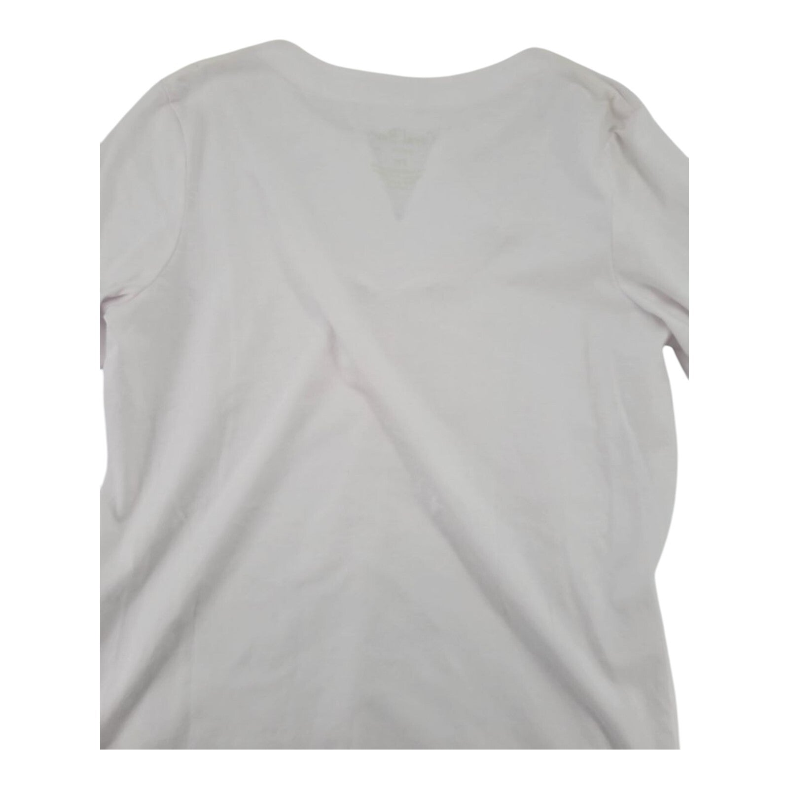 Coral Bay Petit White Embellished V Neck 3/4 Sleeve Top PM