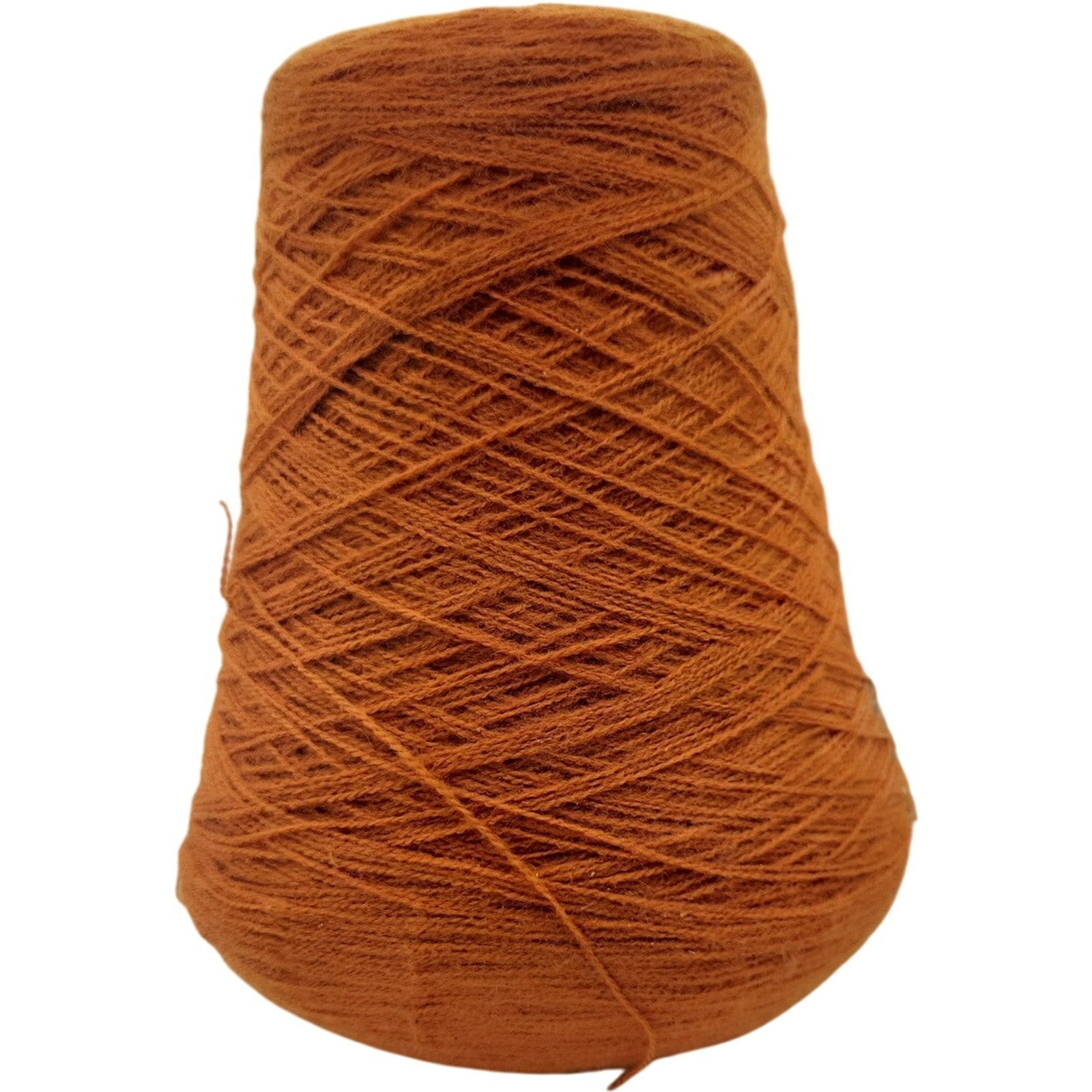 Vintage 1980s Phoenix Dye Works 2/24 Acrylic Yarn Cone Spice 55441