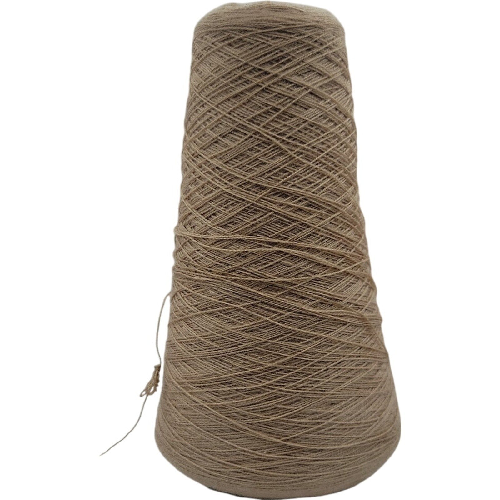 Vintage Pisgah Yarn 2/24 Taupe Weaving Knitting Cone Yarn Lot 4565