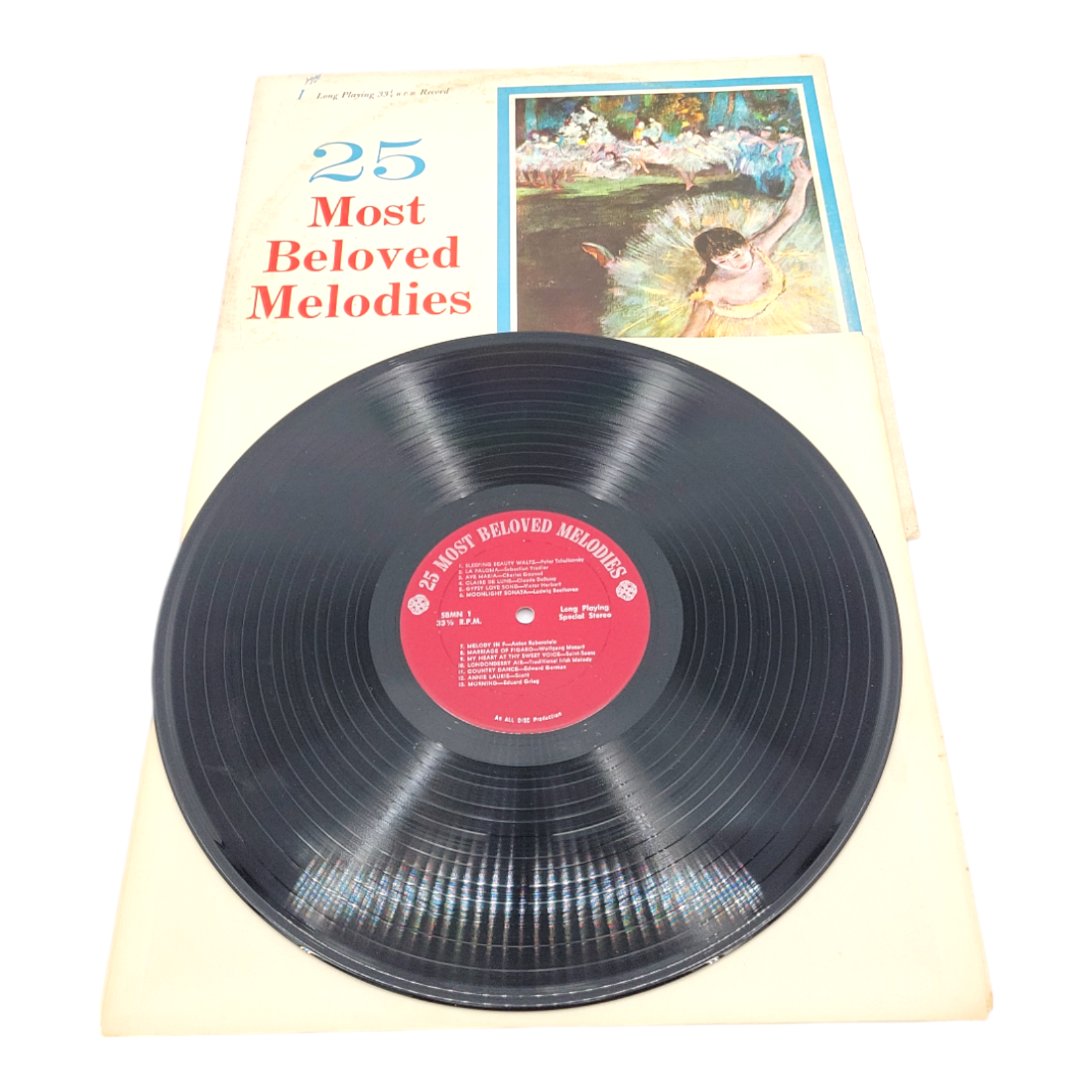 Vintage Show Tunes Golden Age Movie Musicals 25 Beloved Melodies Vinyl LP Bundle