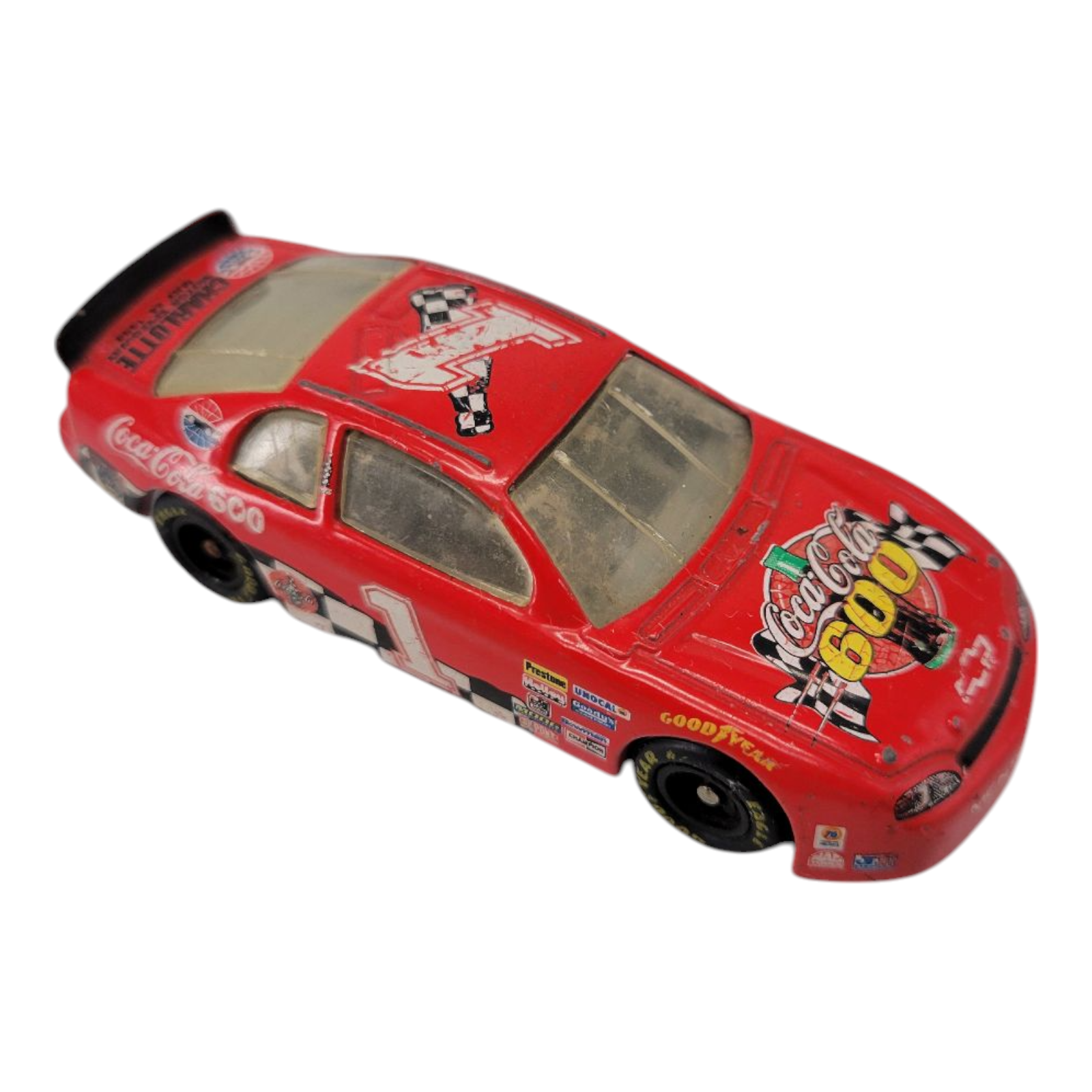 Vintage Coca Cola 600 #1 NASCAR Diecast Car 1995 Monte Carlo Charlotte Speedway