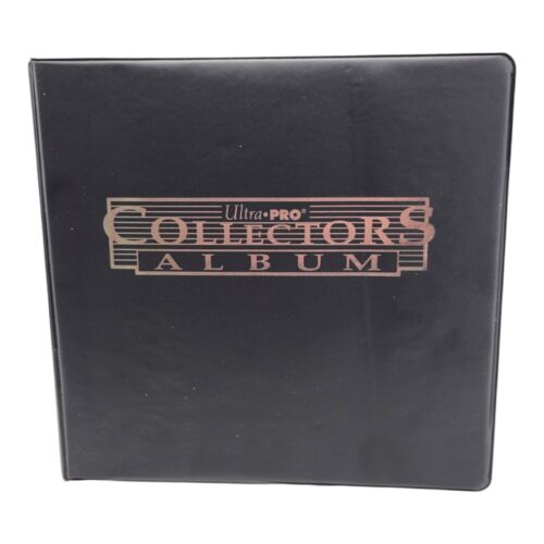 Ultra PRO 3 Inch Black Heavy Duty Collectors Album for Trading Cards