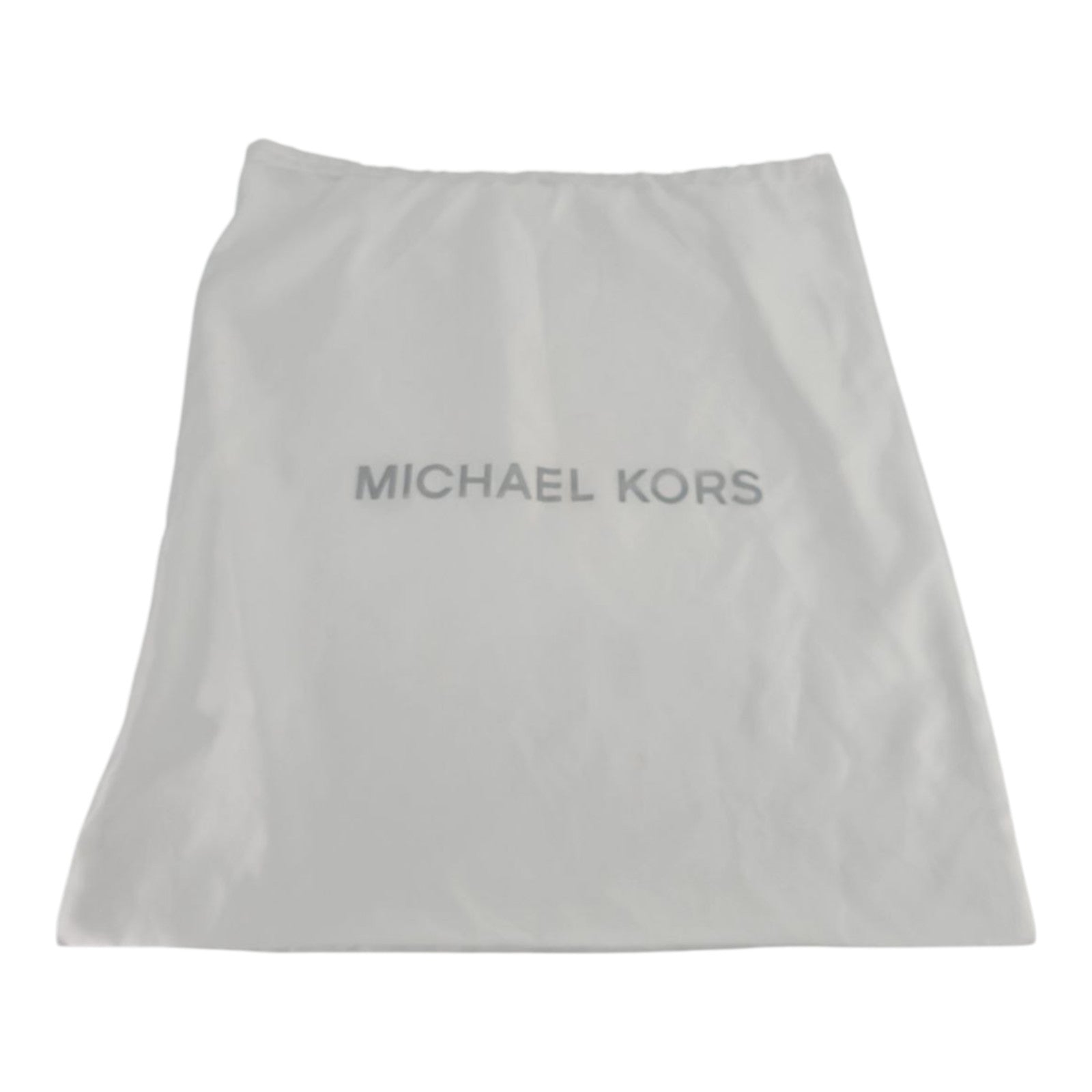 Michael Kors White Logo Dust Bag Drawstring Storage Pouch 21 In x 22 In