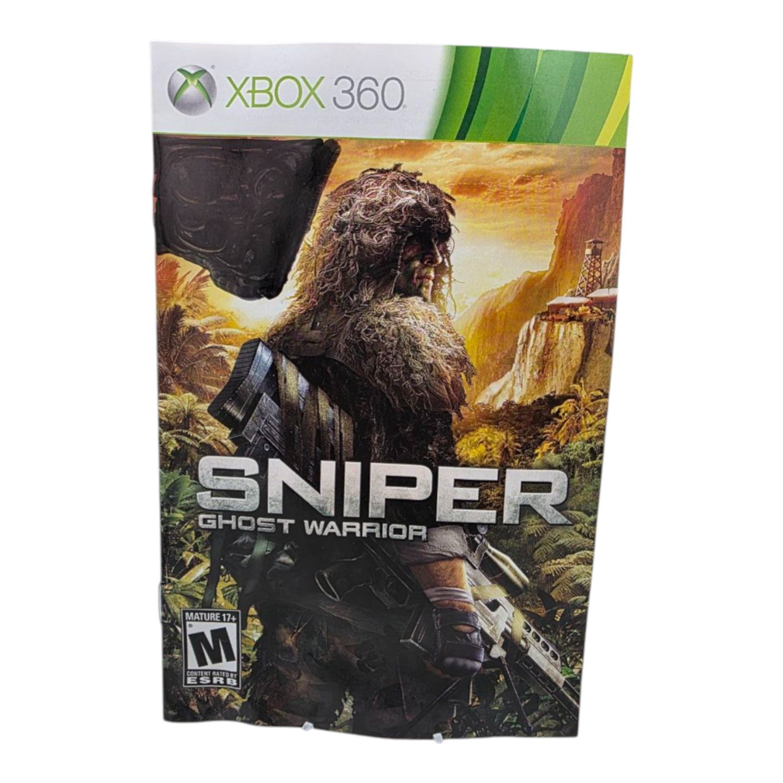 Xbox 360 Sniper Ghost Warrior Complete with Manual 2012