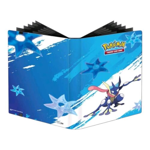 Ultra PRO Greninja Pokemon TCG 9 Pocket Pro Binder 360 Cards Album Blue White