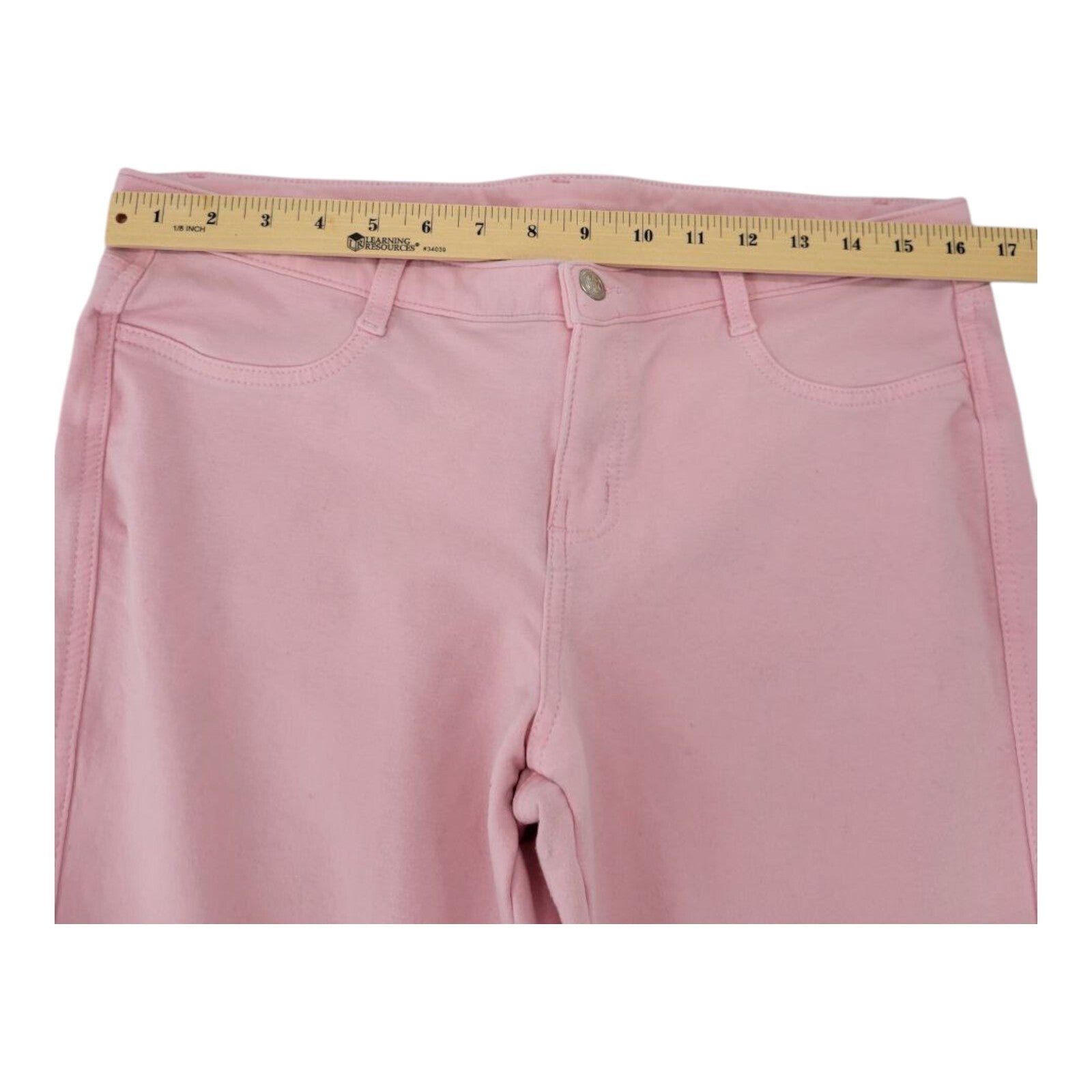 Urban Groove Womens Pink Stretch Jegging Pants Pull On Style Size XL